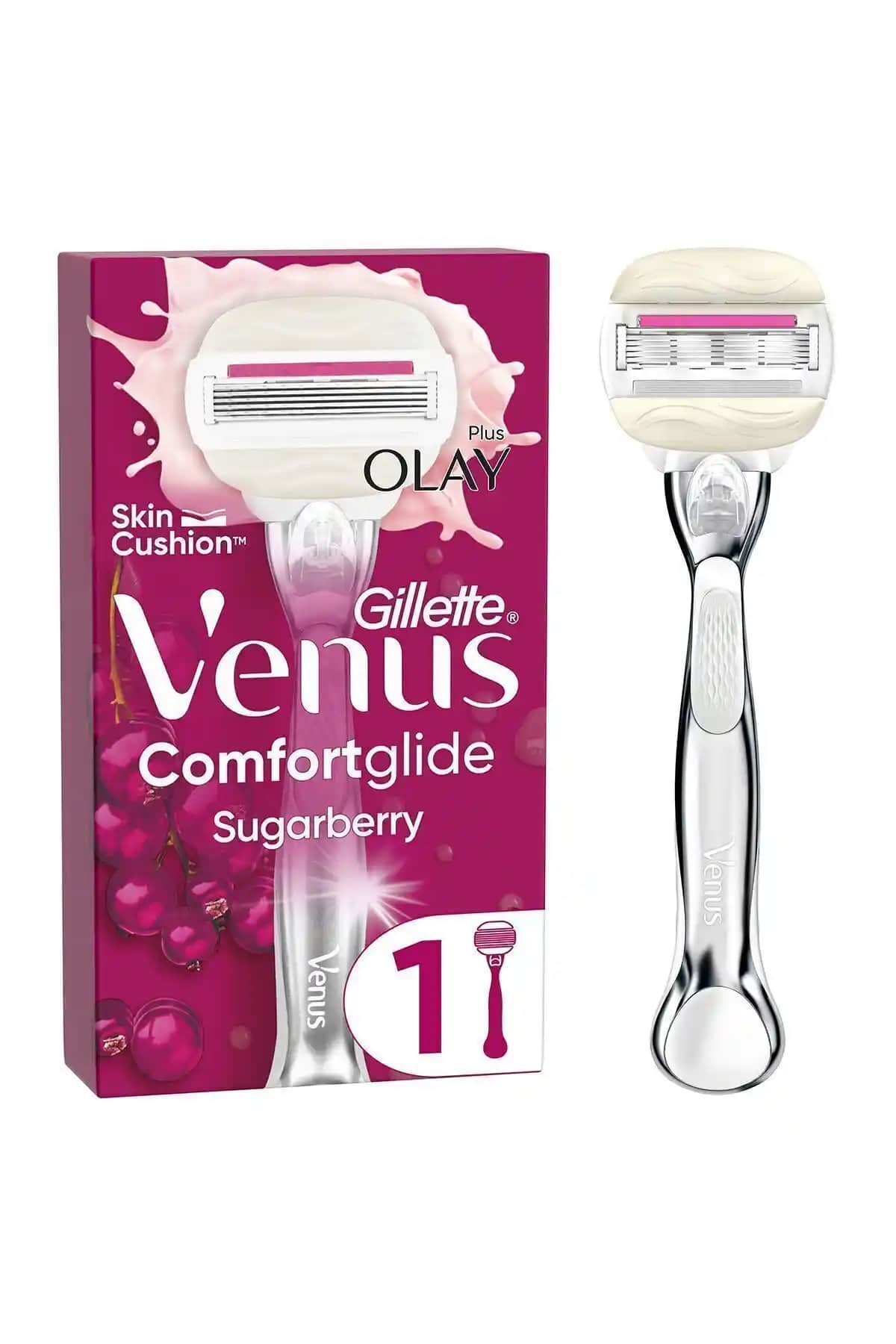 Gillette Venus Comfort Glide Sugarberry Kadın Tıraş Makinesi İncelemesi ve Kullanıcı Yorumları