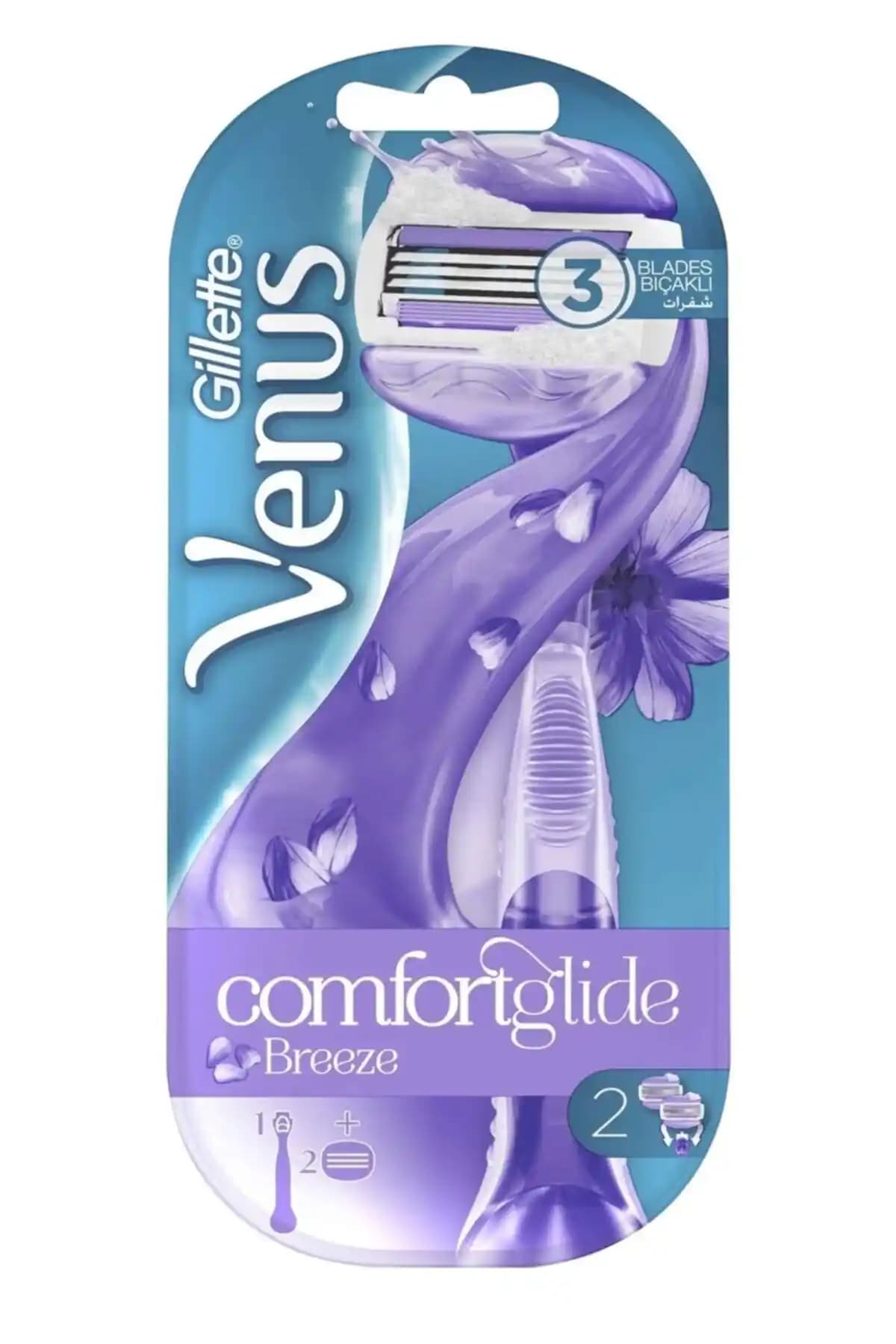 Gillette Venus Comfortglide Breeze Kadın Tıraş Makinesi: Konfor ve Güvenilirlik İçin Idealdir
