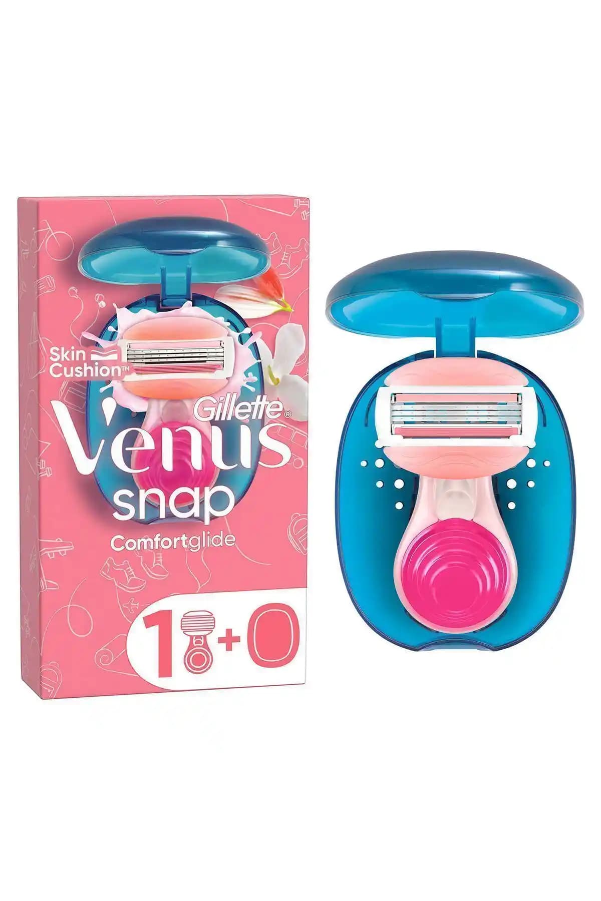 Gillette Venus Comfortglide Snap Kadınlar İçin Günlük Bakım ve Konfor Tıraş Makinesi