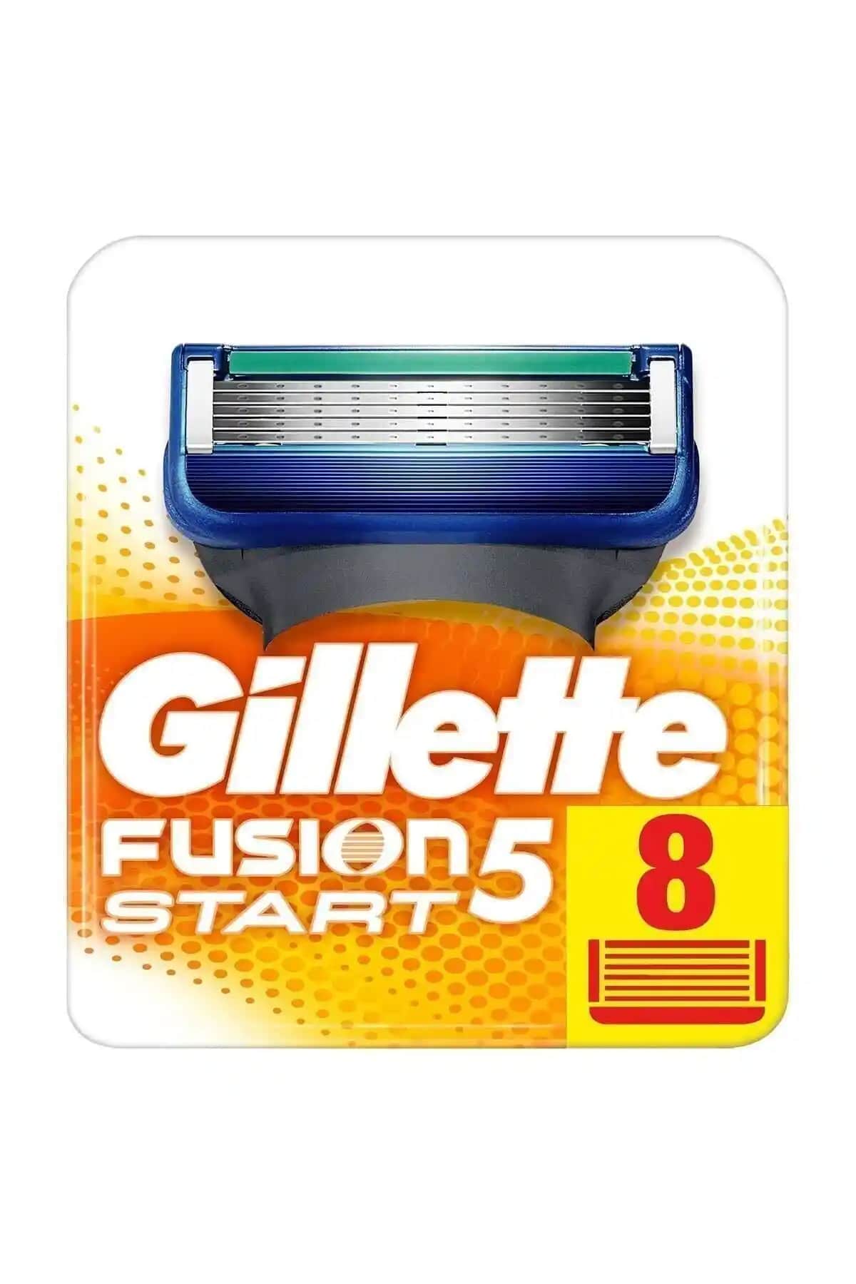 Gillette Fusion5 Start Yedek Tıraş Bıçağı 8'li Set ile Konforlu ve Uzun Süreli Tıraş Deneyimi