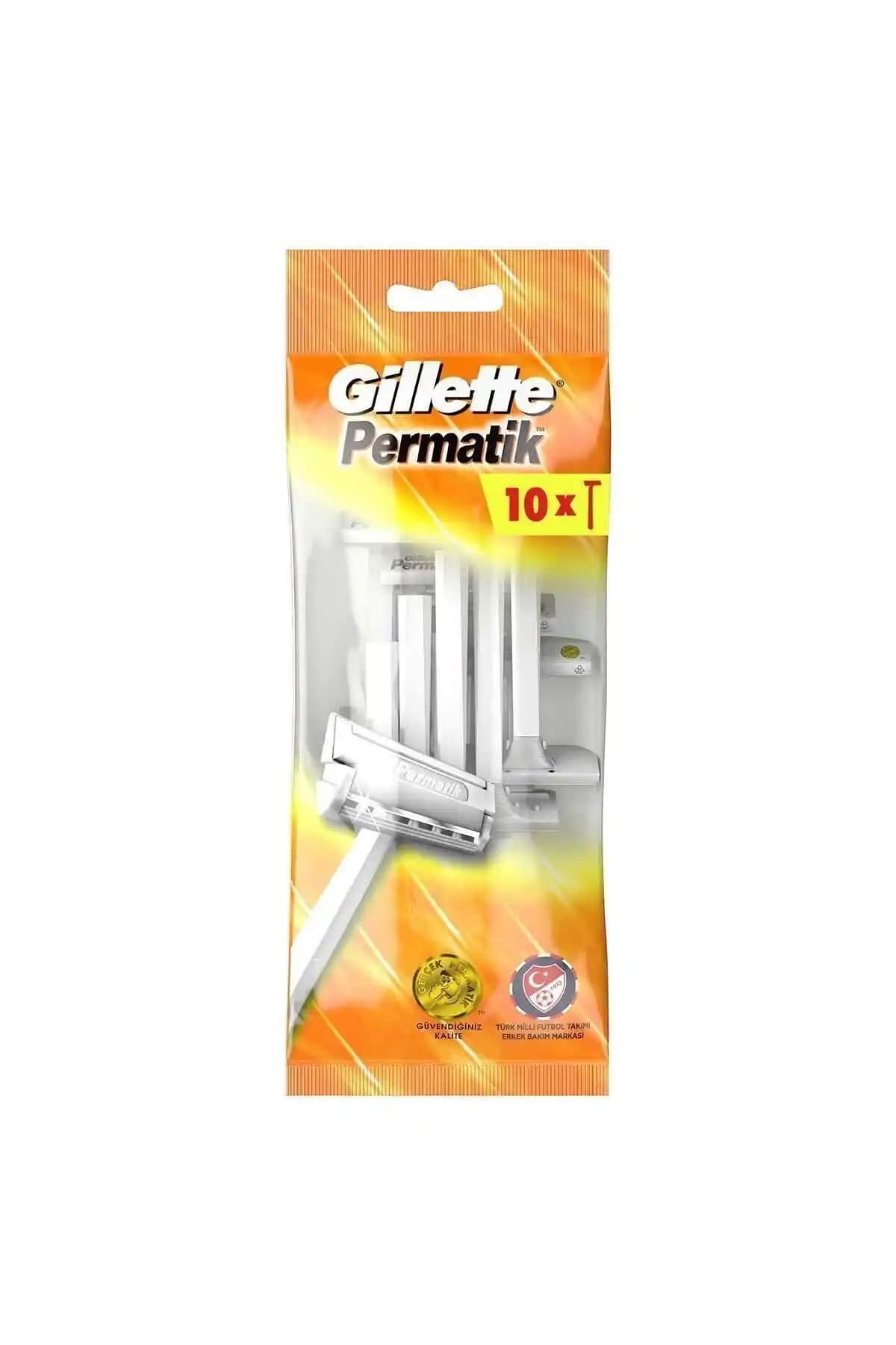 Gillette Kullan At Tıraş Bıçağı 10'lu: Pratik ve Hijyenik Tıraş Deneyimi Sunar