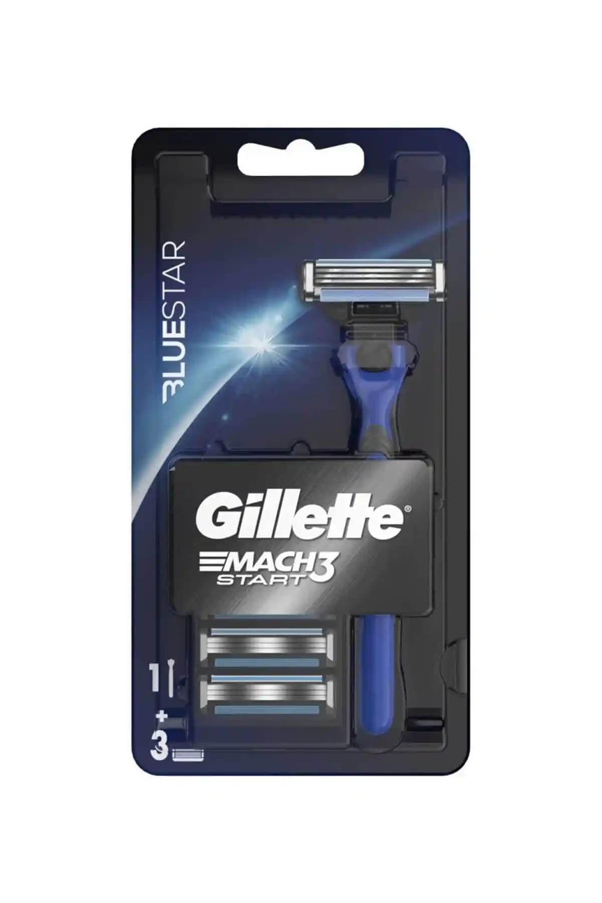 Gillette Mach 3 Start Bluestar Tıraş Makinesi: Etkili ve Pratik Günlük Bakım Aracı