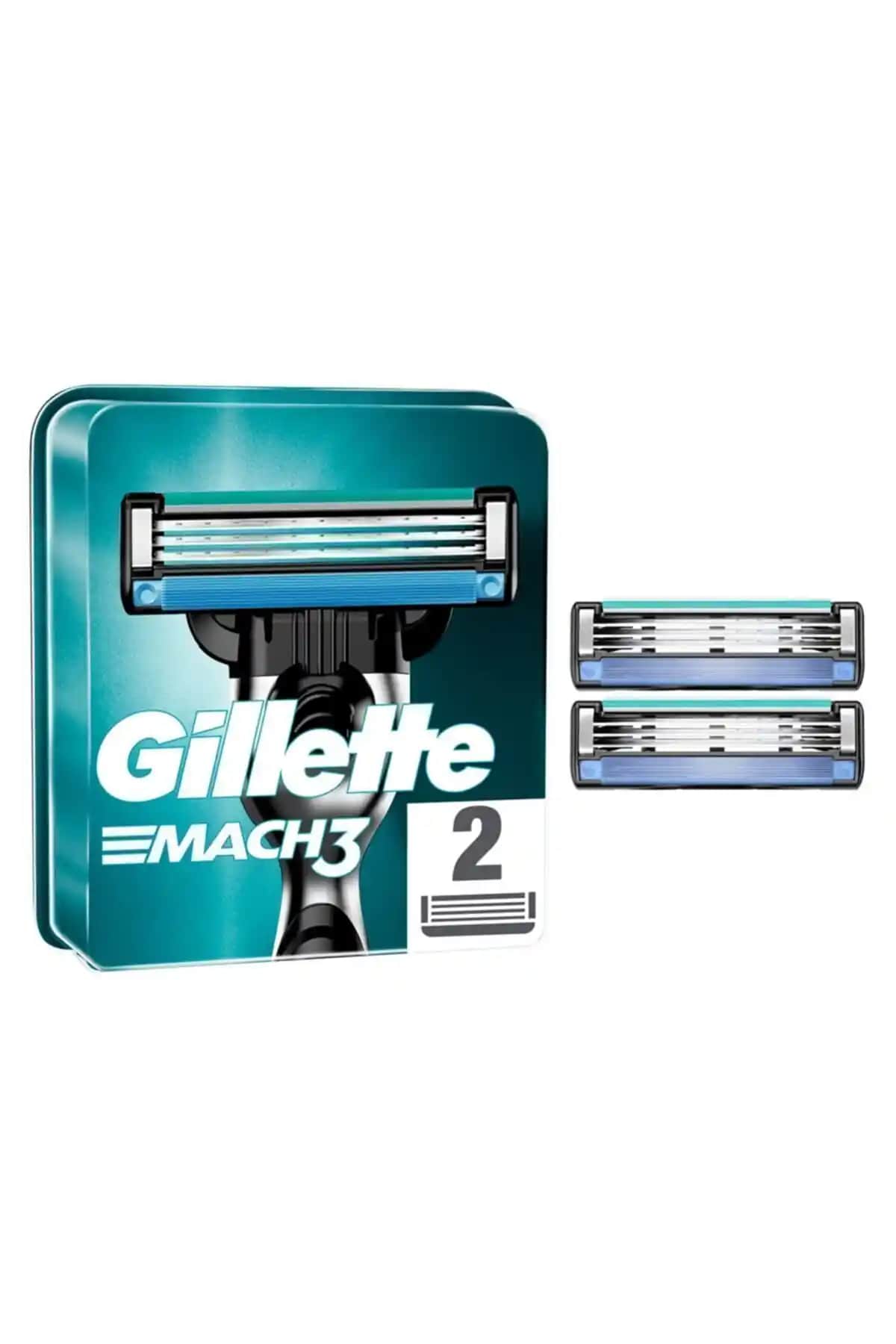 Gillette Mach3 Yedek Bıçak 2'li: Konforlu ve Ekonomik Erkek Bakım Ürünü