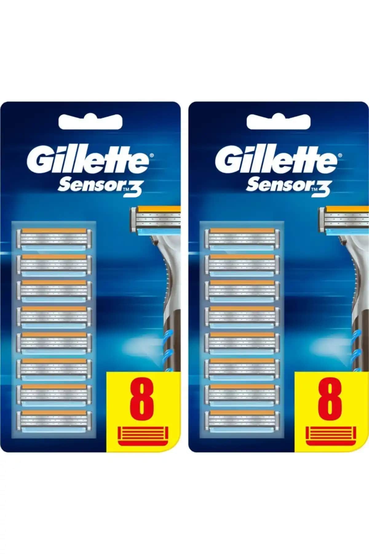 Gillette Sensor3 Erkek Tıraş Bıçakları: Yüksek Performans ve Konfor Sunan Güvenilir Seçenek