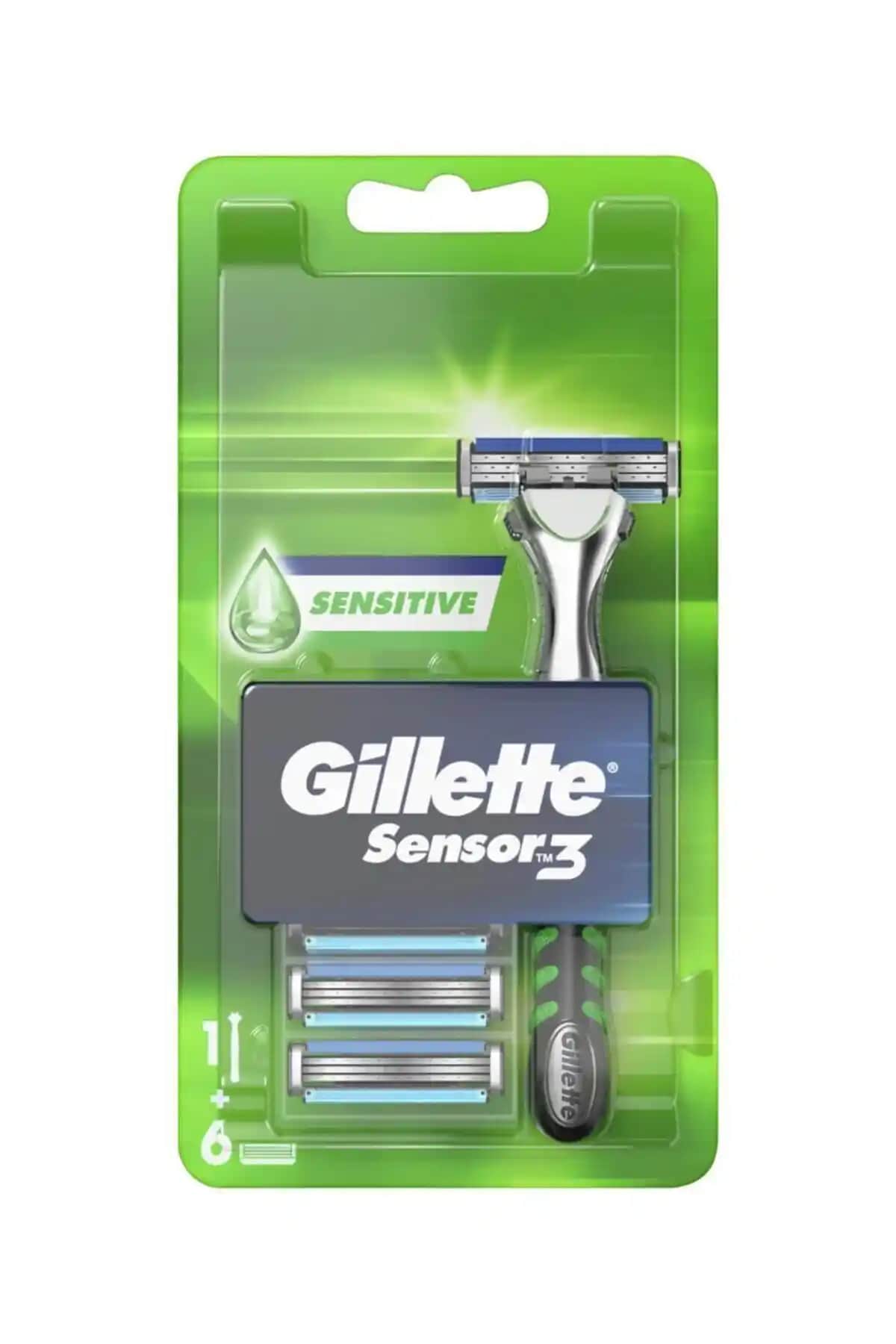 Gillette Sensor3 Tıraş Makinesi Sensitive: Pratik ve Hassas Tıraş Deneyimi Sunar