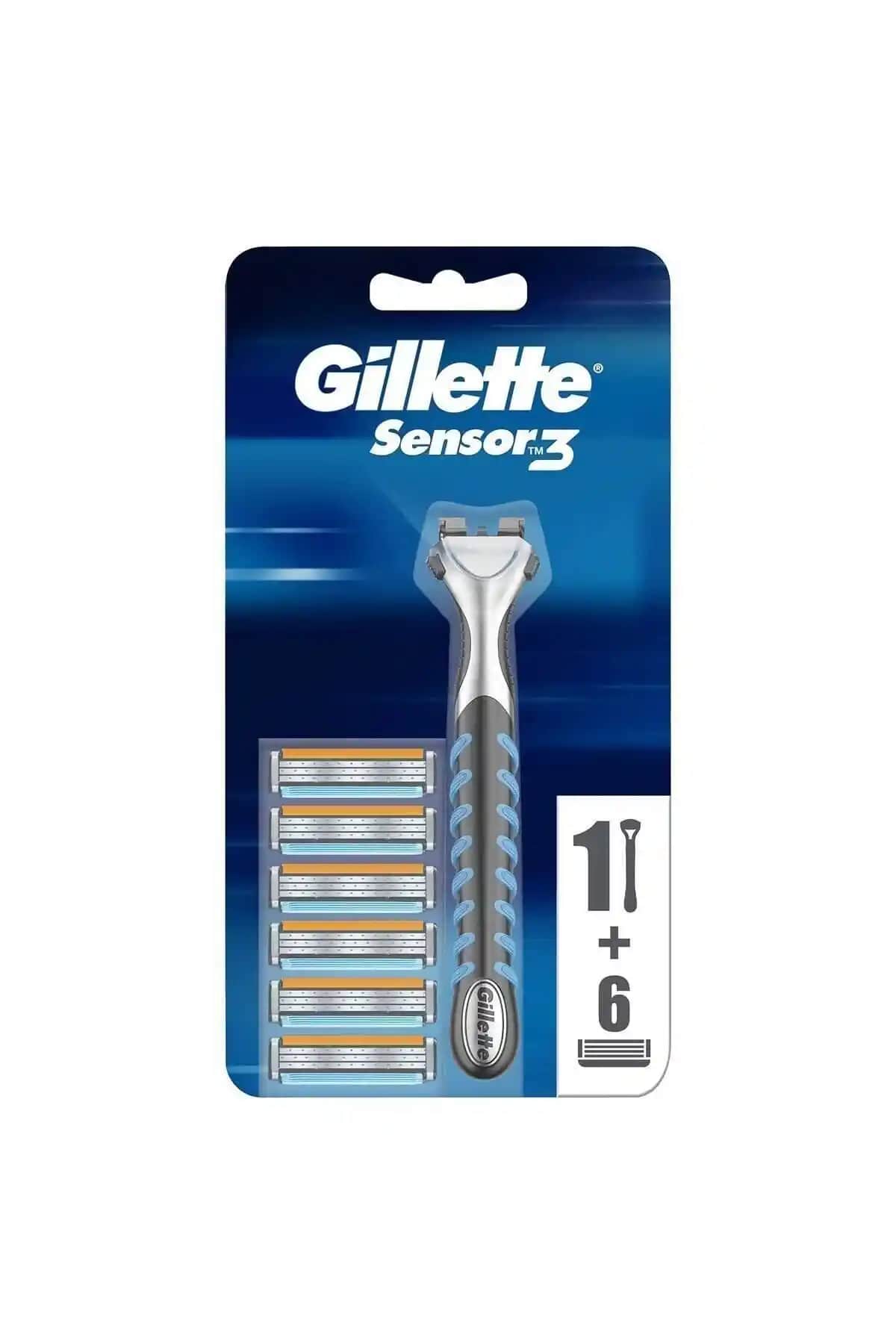 Gillette Sensor3 Tıraş Makinesi ve Yedek Bıçak Seti: Güvenilir ve Ekonomik Tıraş Deneyimi