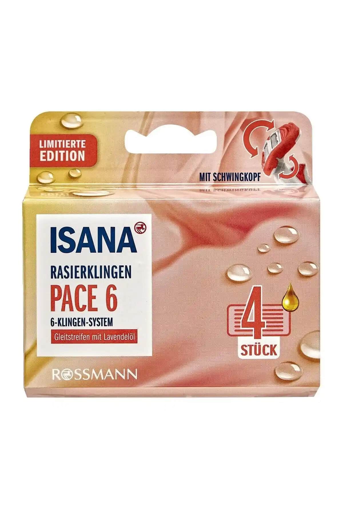 ISANA Yedek Tıraş Bıçağı 6 Bıçaklı 4'lü Set ile Günlük Bakımda Performans ve Konfor