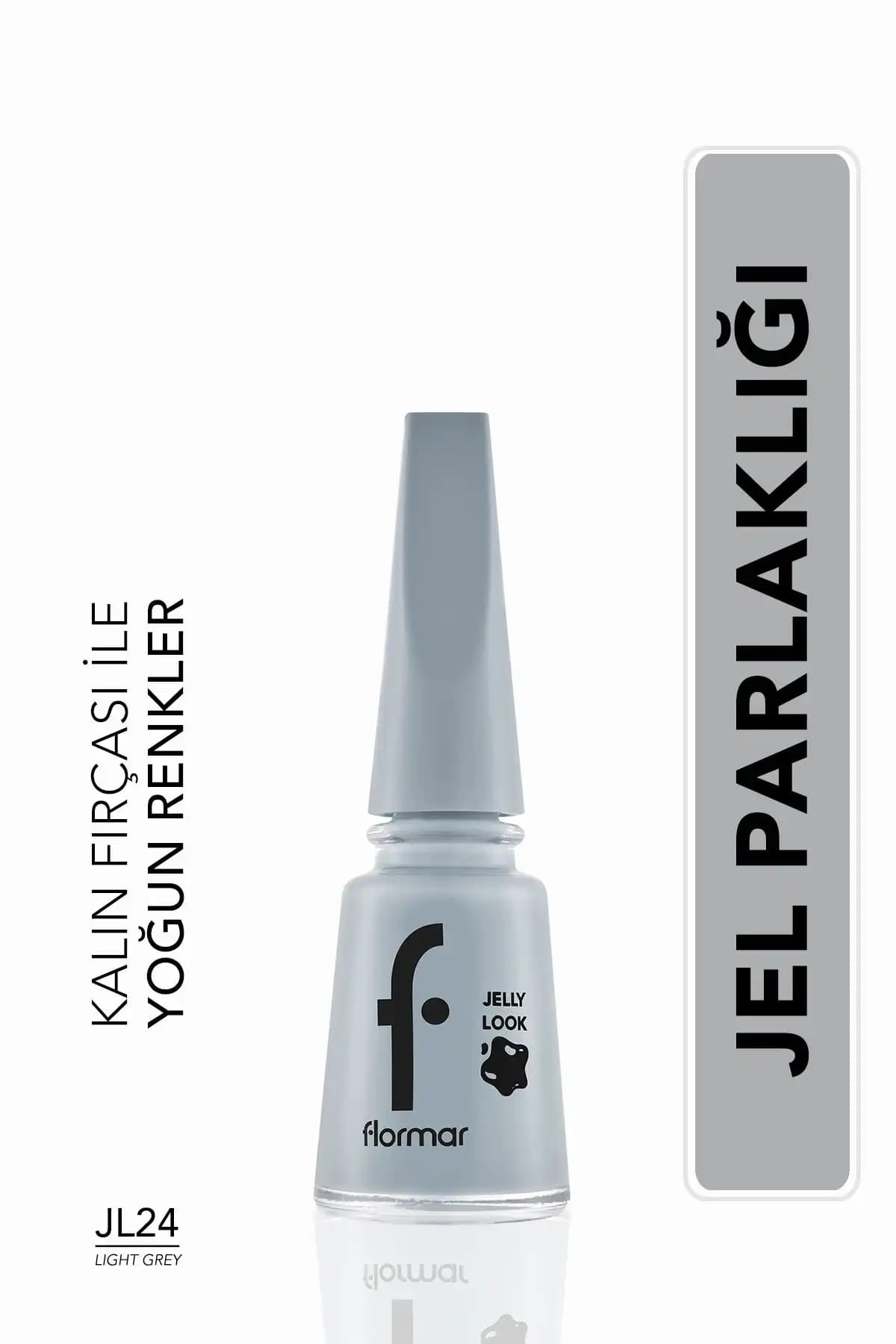 Flormar Jelly Look Light Grey Oje: Modern ve Şık Tırnak Bakımı İçin Uygun Seçenek
