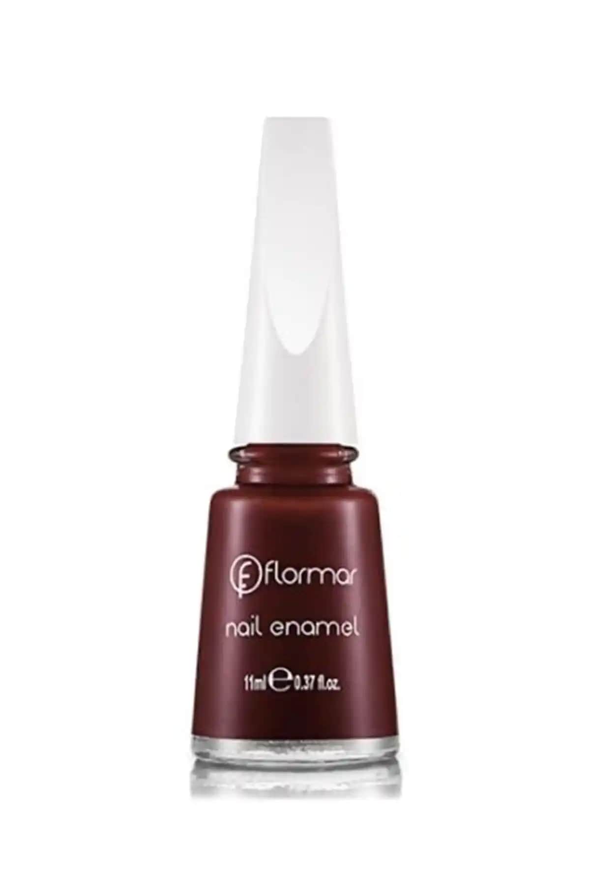 Flormar Nail Enamel Oje: Parlak ve Dayanıklı Bordo Renk Seçeneği