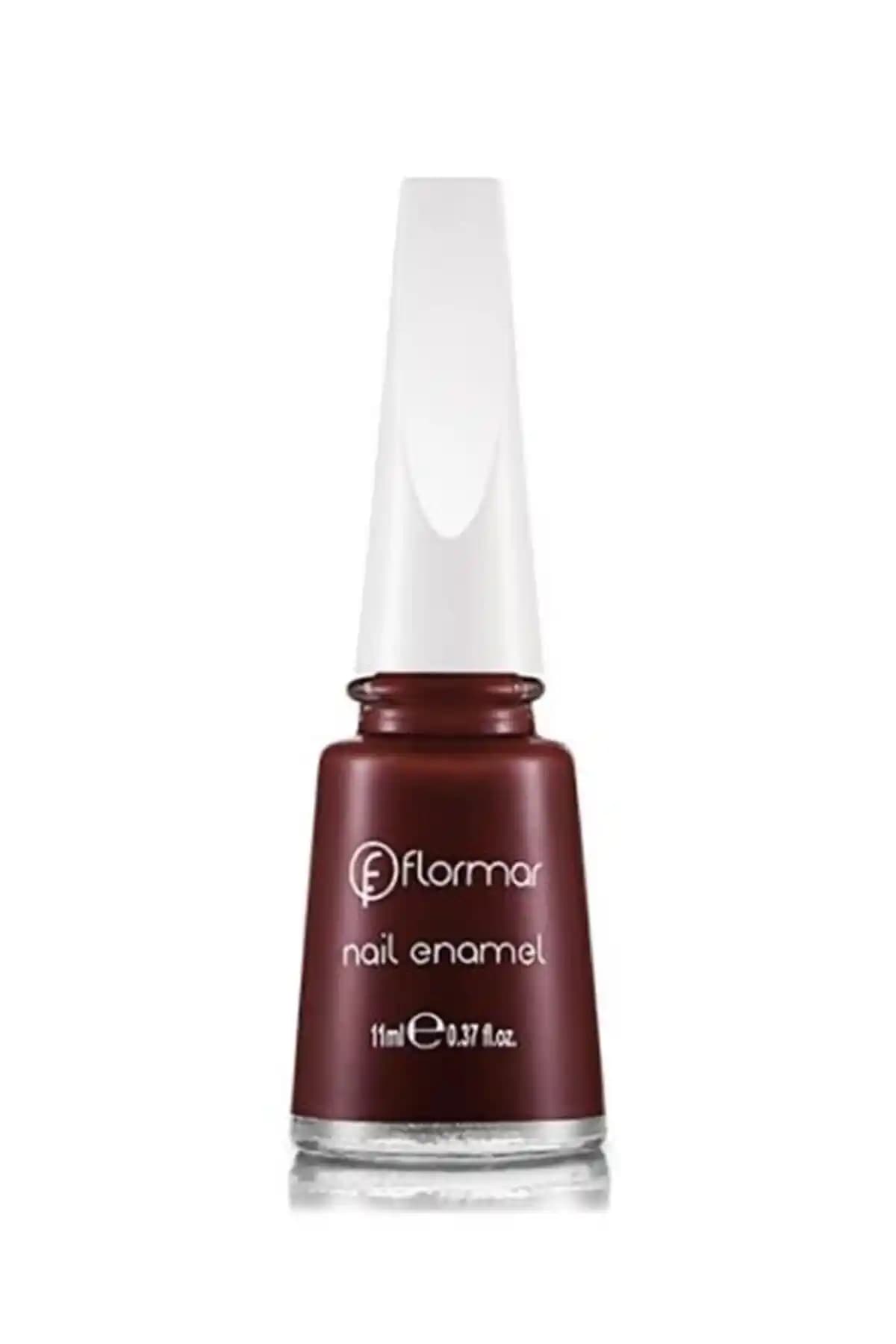Flormar Nail Enamel Oje: Parlak ve Dayanıklı Bordo Renk Seçeneği