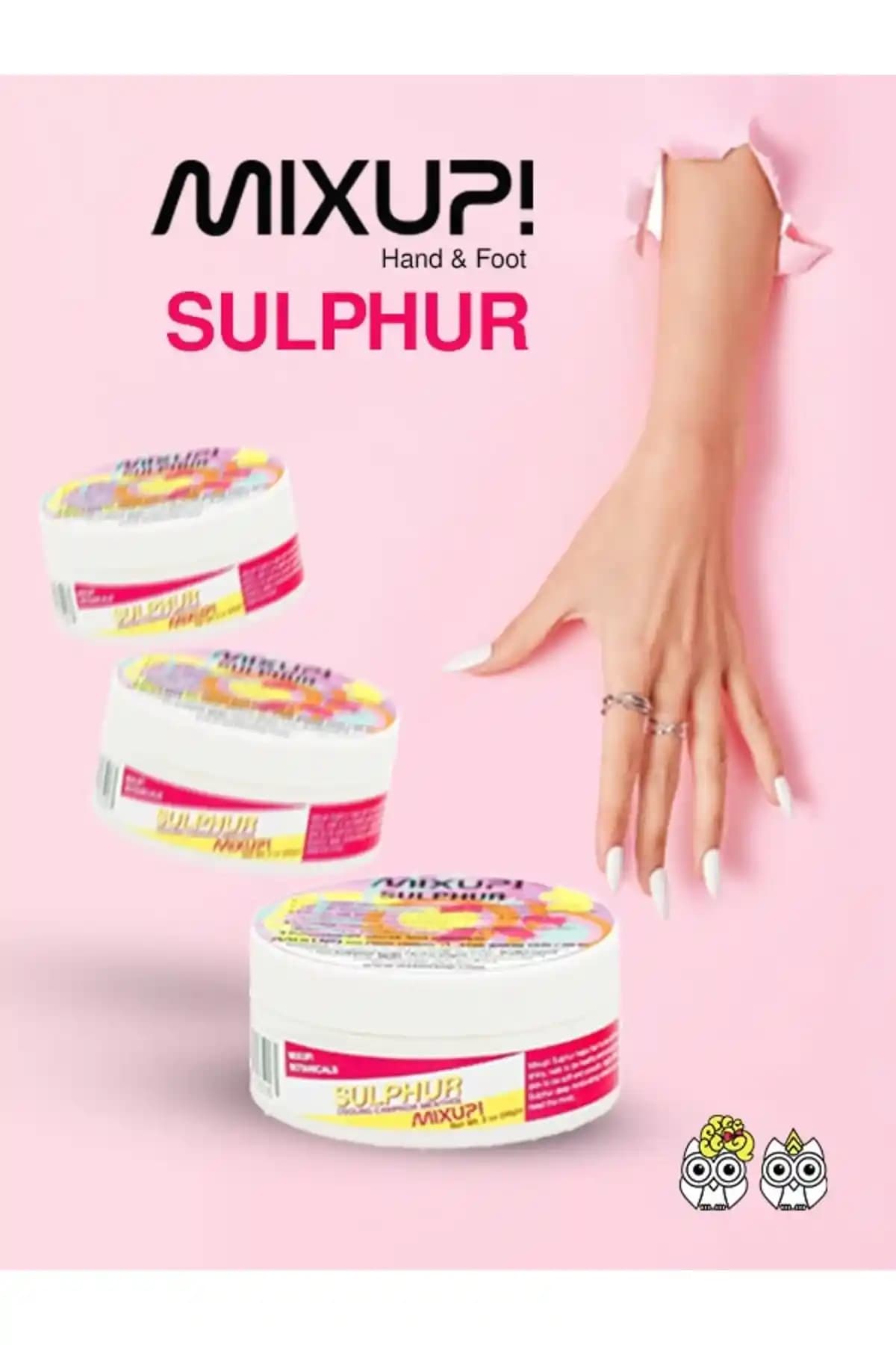 Mixup Sulphur Tırnak Bakım Yağı Seti Sağlıklı ve Güçlü Tırnaklar İçin Uygun