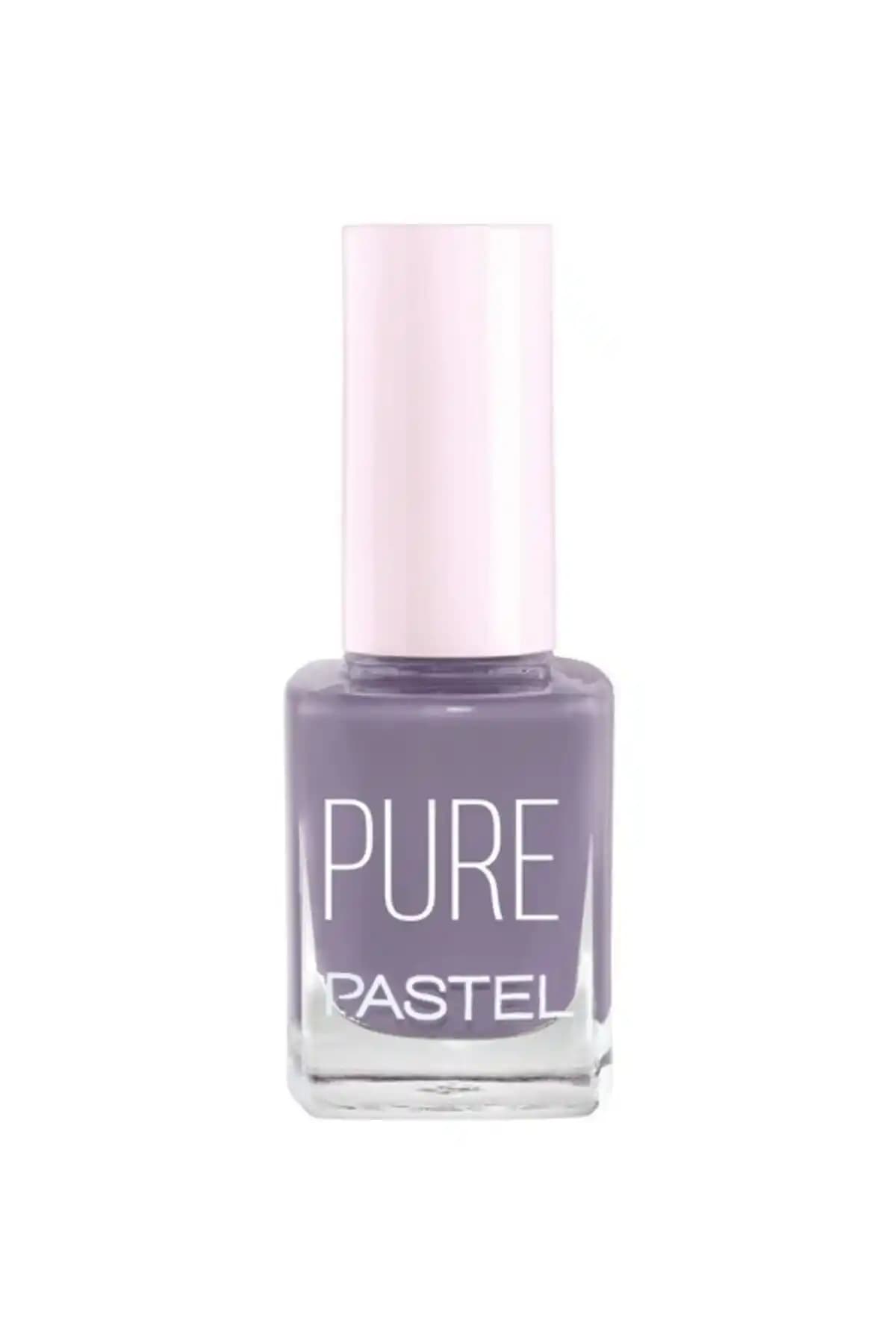 Pastel Pure Oje 606 Beyaz Renk Kalıcı ve Pratik Tırnak Cilası Türkiye Üretimi