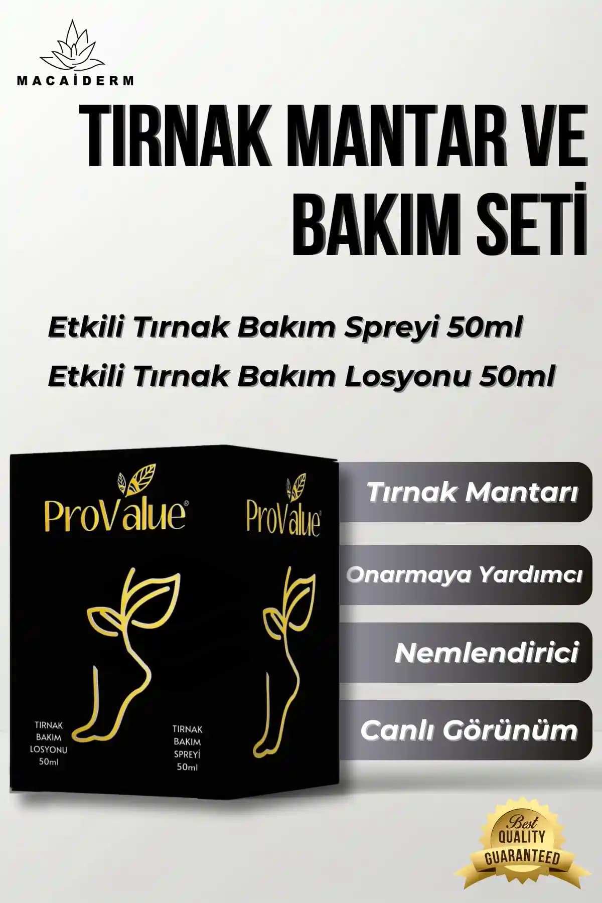ProValue Tırnak Mantar ve Bakım Seti ile Sağlıklı ve Güvenilir Tırnak Bakımı Çözümü