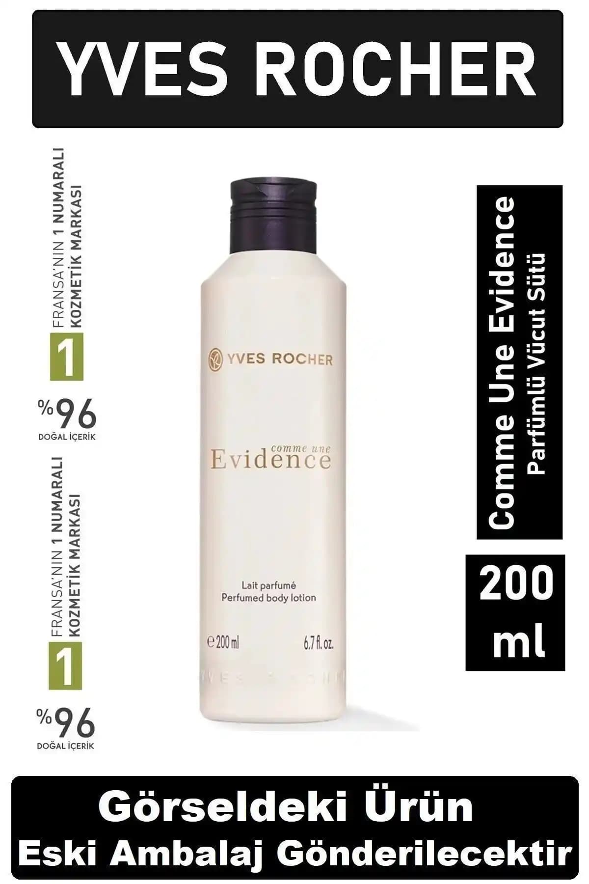 Yves Rocher Comme Une Evidence Parfümlü Vücut Sütü: Doğal ve Kalıcı Nemlendirici Koku