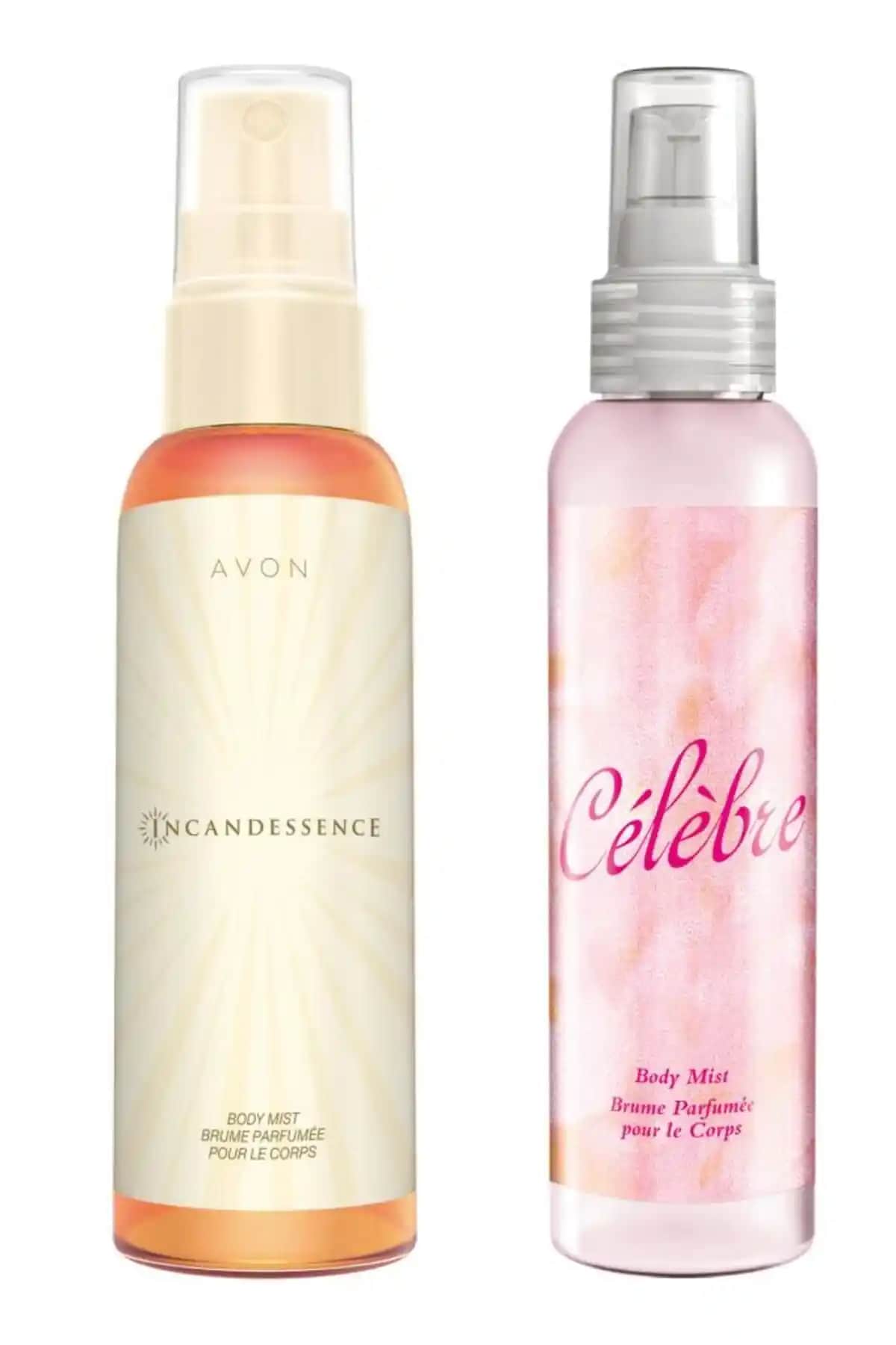 Avon Incandessence ve Celebre Kadın Vücut Spreyi Paketi: Ferah ve Kalıcı Kokuların Günlük Kullanımı