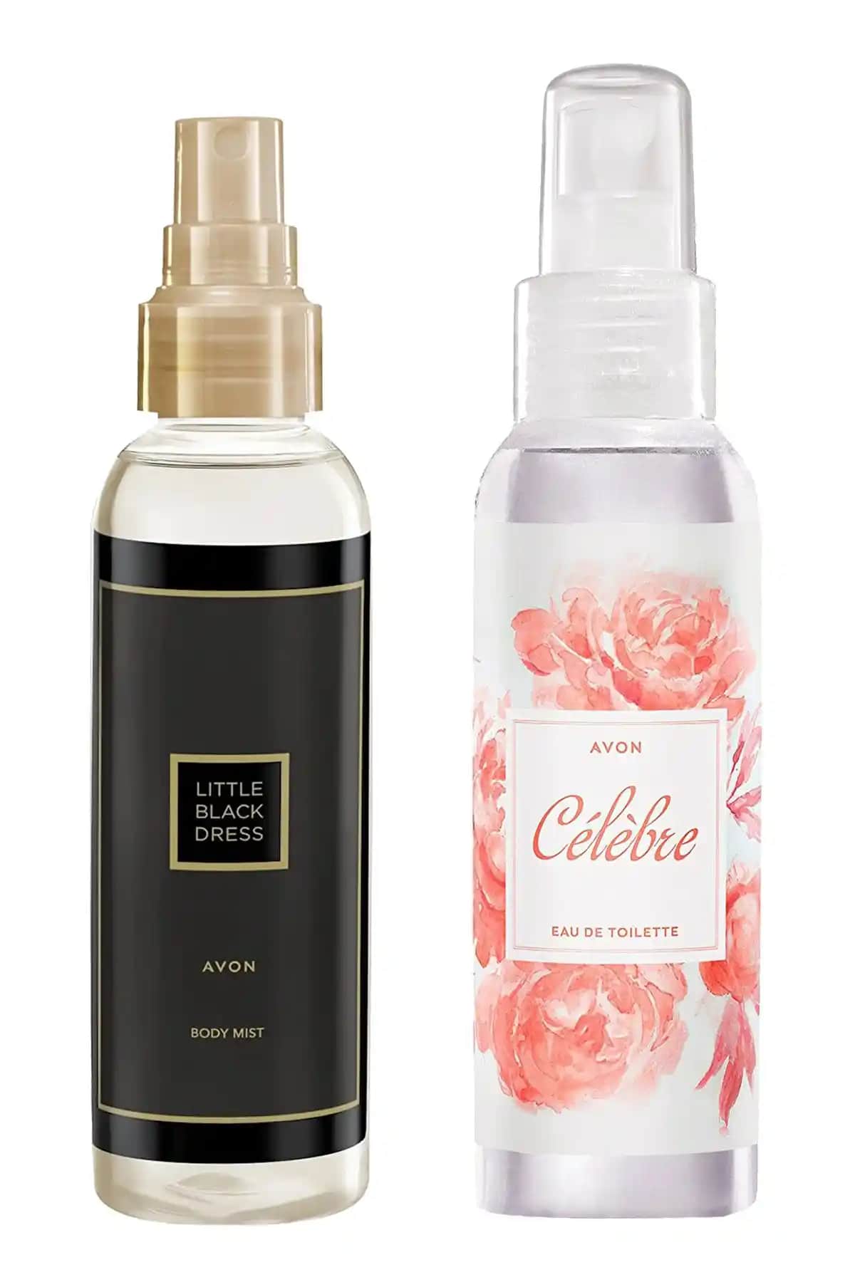 Avon Little Black Dress ve Celebre Kadın Vücut Spreyi Paketi Günlük Ferahlık ve Şıklık İçin