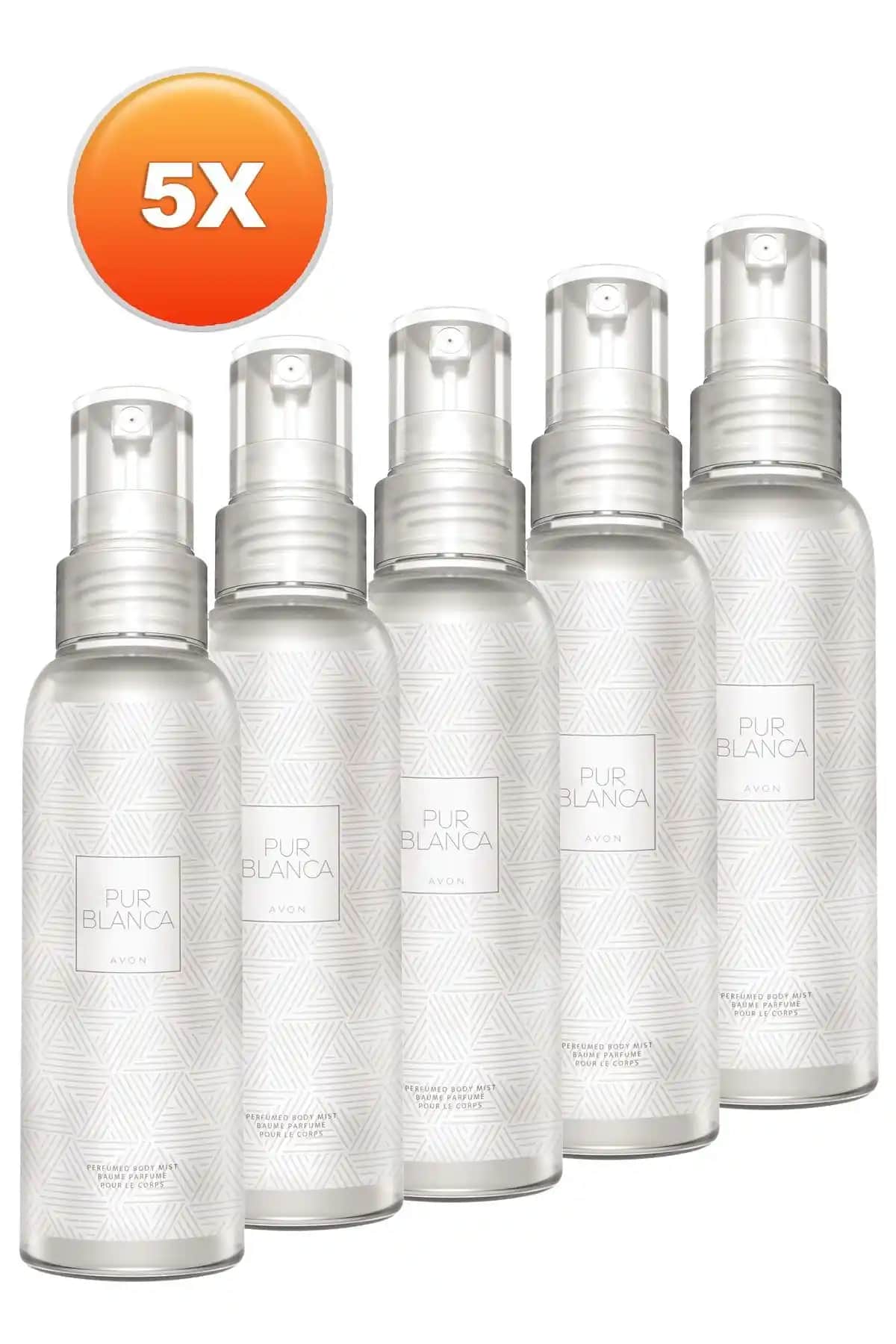 Avon Pur Blanca Kadın Vücut Spreyi Beşli Set: Ferah ve Kalıcı Kokularla Günlük Kullanım