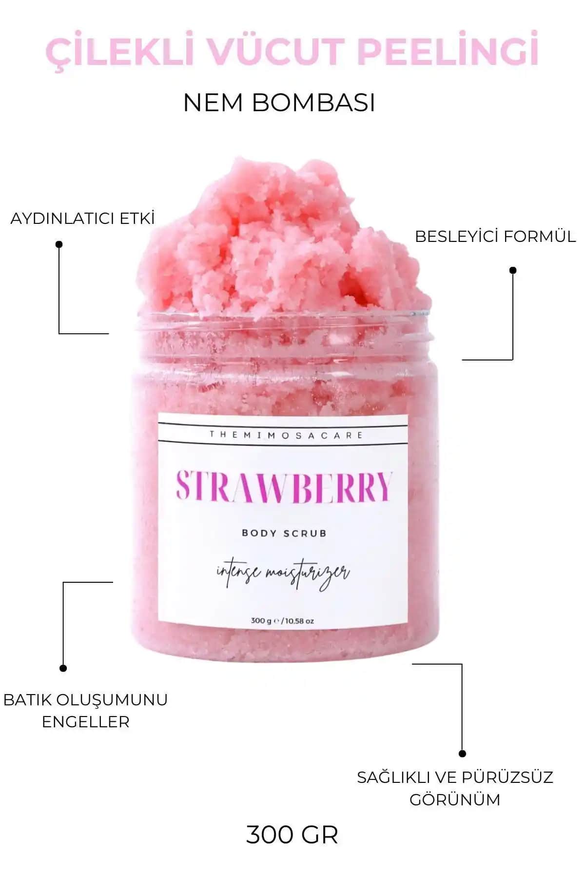 Mimosa Care Çilek Özlü Nem Bombası: Doğal ve Güvenli Cilt Bakım Kremi Özellikleri