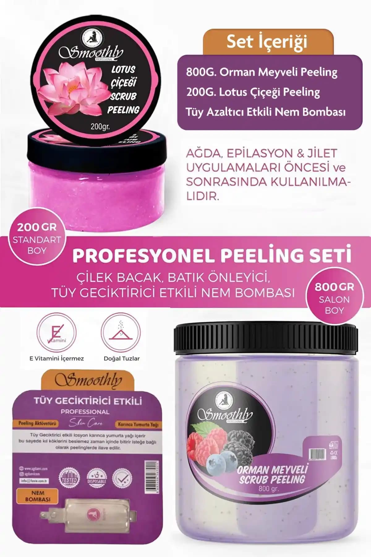 Smoothly 1000 G. Vücut Peelingi: Derinlemesine Temizlik ve Nemlendirme Sağlayan Kozmetik Ürünleri