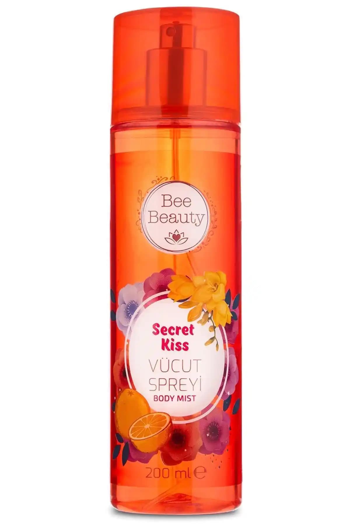 Bee Beauty Secret Kiss Vücut Spreyi: Ferahlatıcı ve Kalıcı Çiçekli Narenciye Kokusu