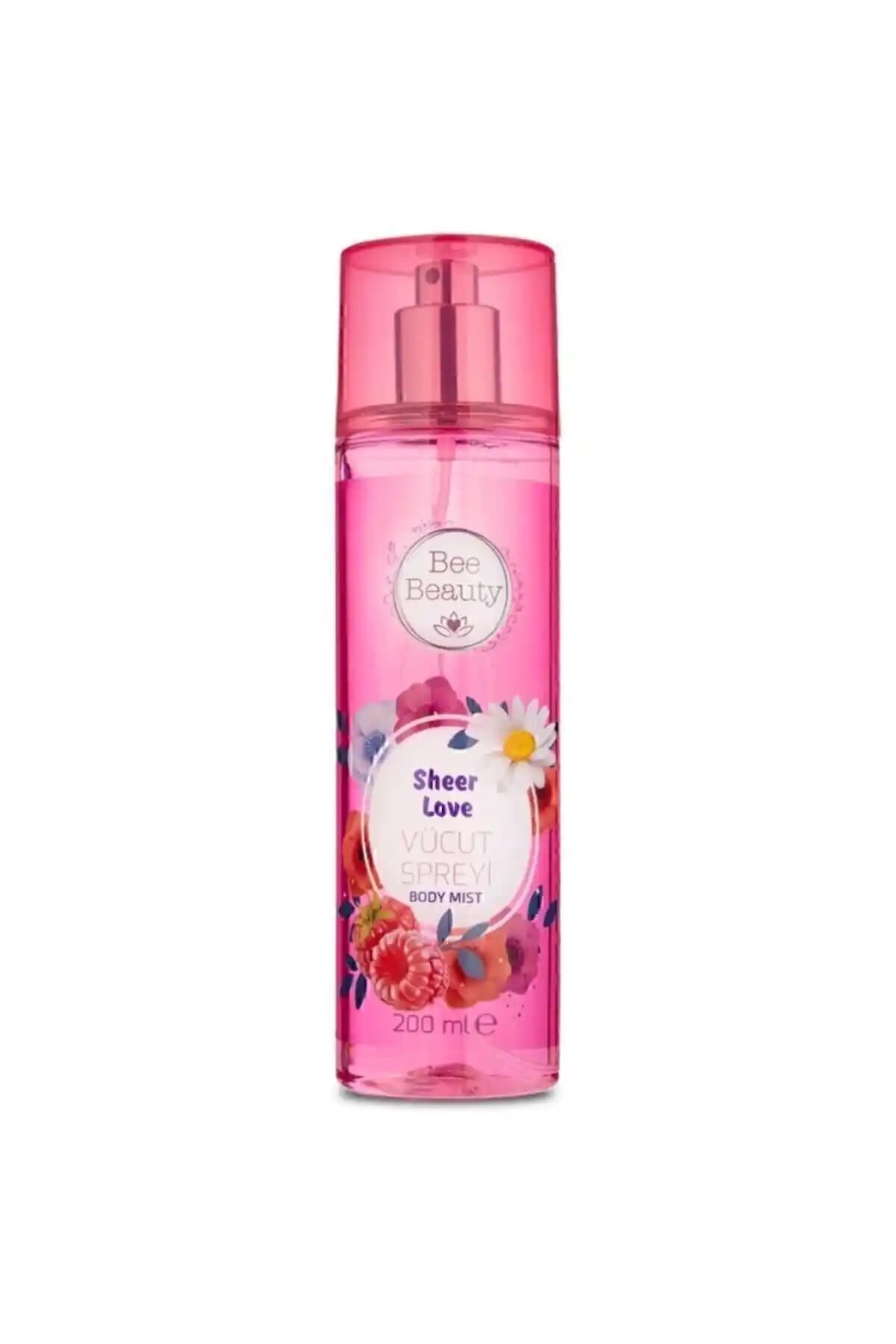 Bee Beauty Sheer Love Kadın Vücut Spreyi 200 ml Ferah ve Kalıcı Meyveli Çiçeksi Koku