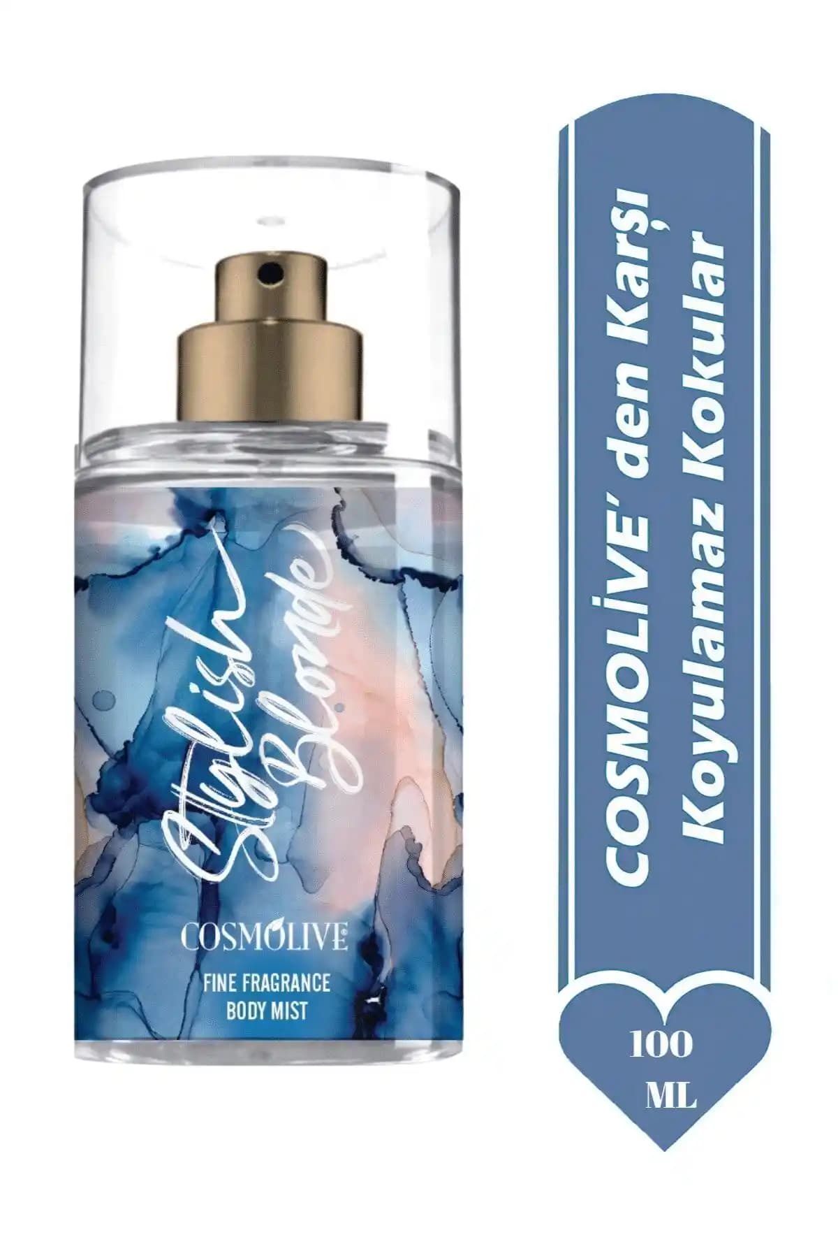 Cosmolive Seyahat Boyu Body Mist: Günlük Kullanım ve Seyahatler İçin Ferahlatıcı Parfüm
