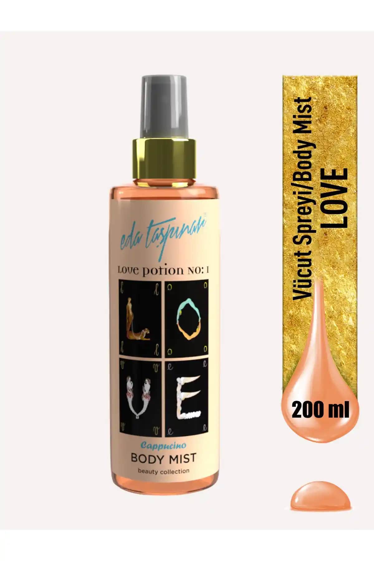 Eda Taşpınar Love Potion No:1 Body Mist Türkiye Menşei Tatlı ve Kalıcı Koku