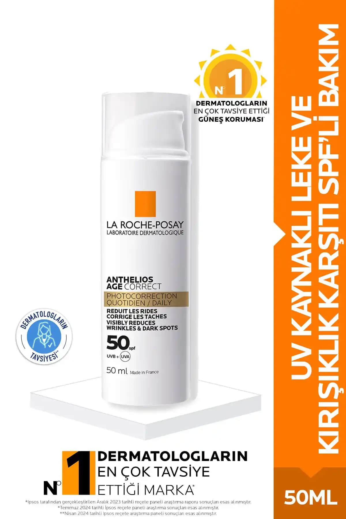 La Roche Posay Anthelios Age Correct SPF50+ Güneş Koruyucu Ürün İncelemesi