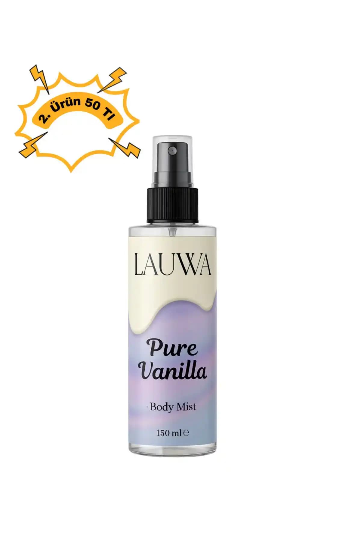 Lauwa Pure Vanilya Kadın Vücut Spreyi: Kalıcı ve Hafif Aromatik Parfüm