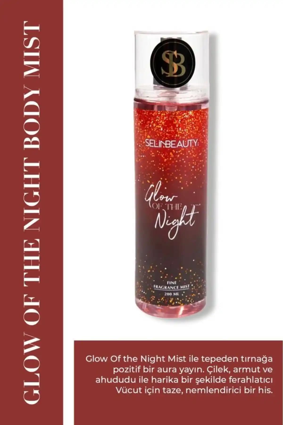 Selin Beauty Glow Of The Night Body Mist: Gece ve Gün İçin Çok Yönlü Parfüm Deneyimi