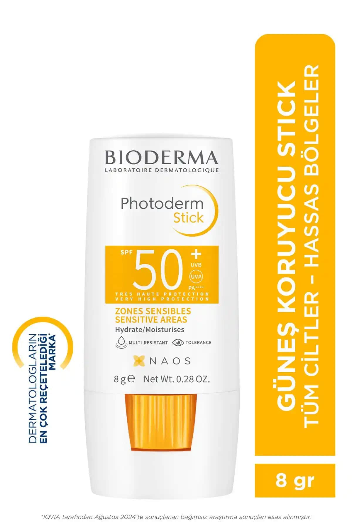 Bioderma Photoderm Stick SPF50+ Göz ve Hassas Bölgeler İçin Yüksek Koruma Sağlayan Güneş Kremi