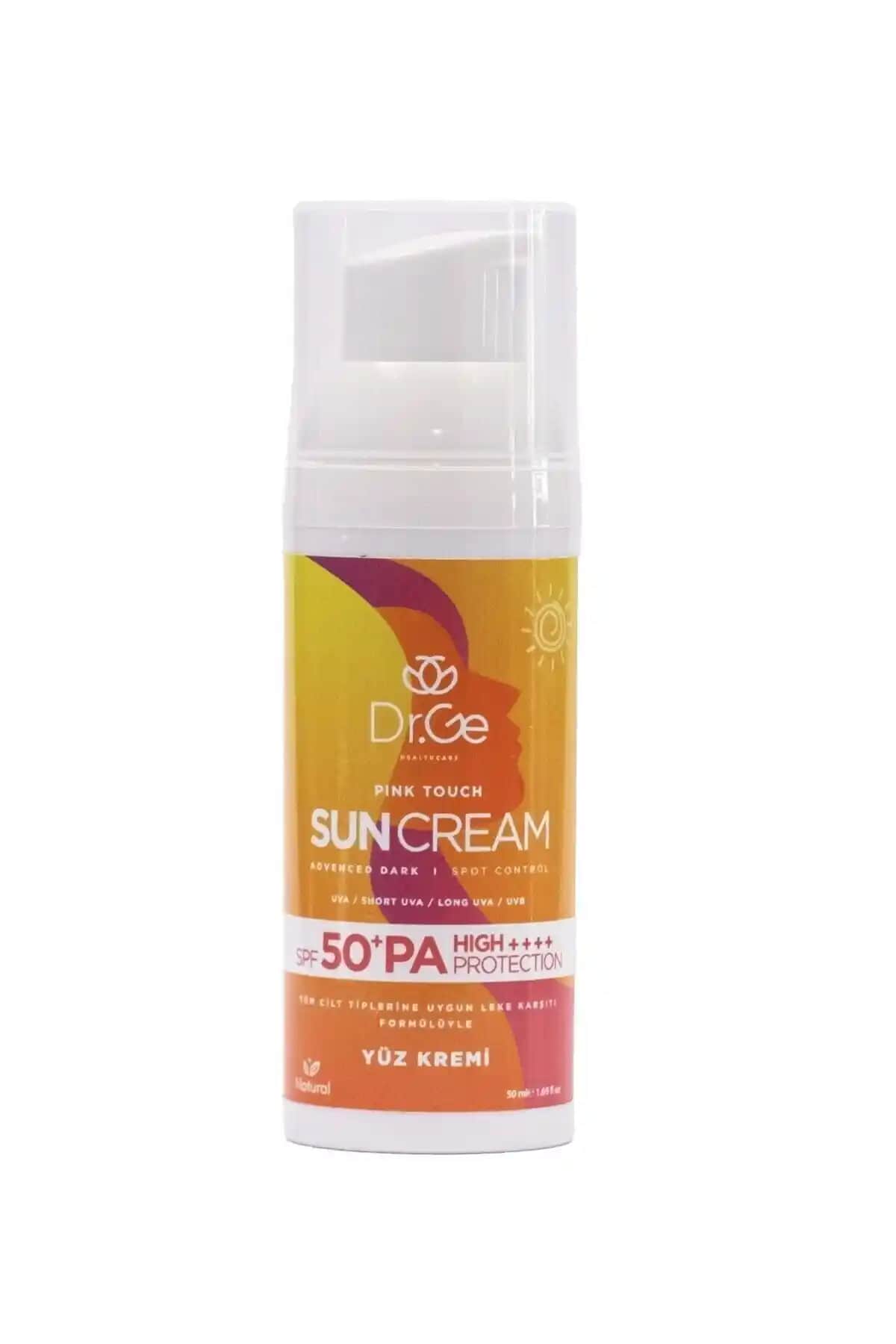 DR GE Dr.ge Yüz Güneş Koruyucu SPF 50+ Hassas ve Yaşlanma Karşıtı Formülüyle Güvenilir Koruma