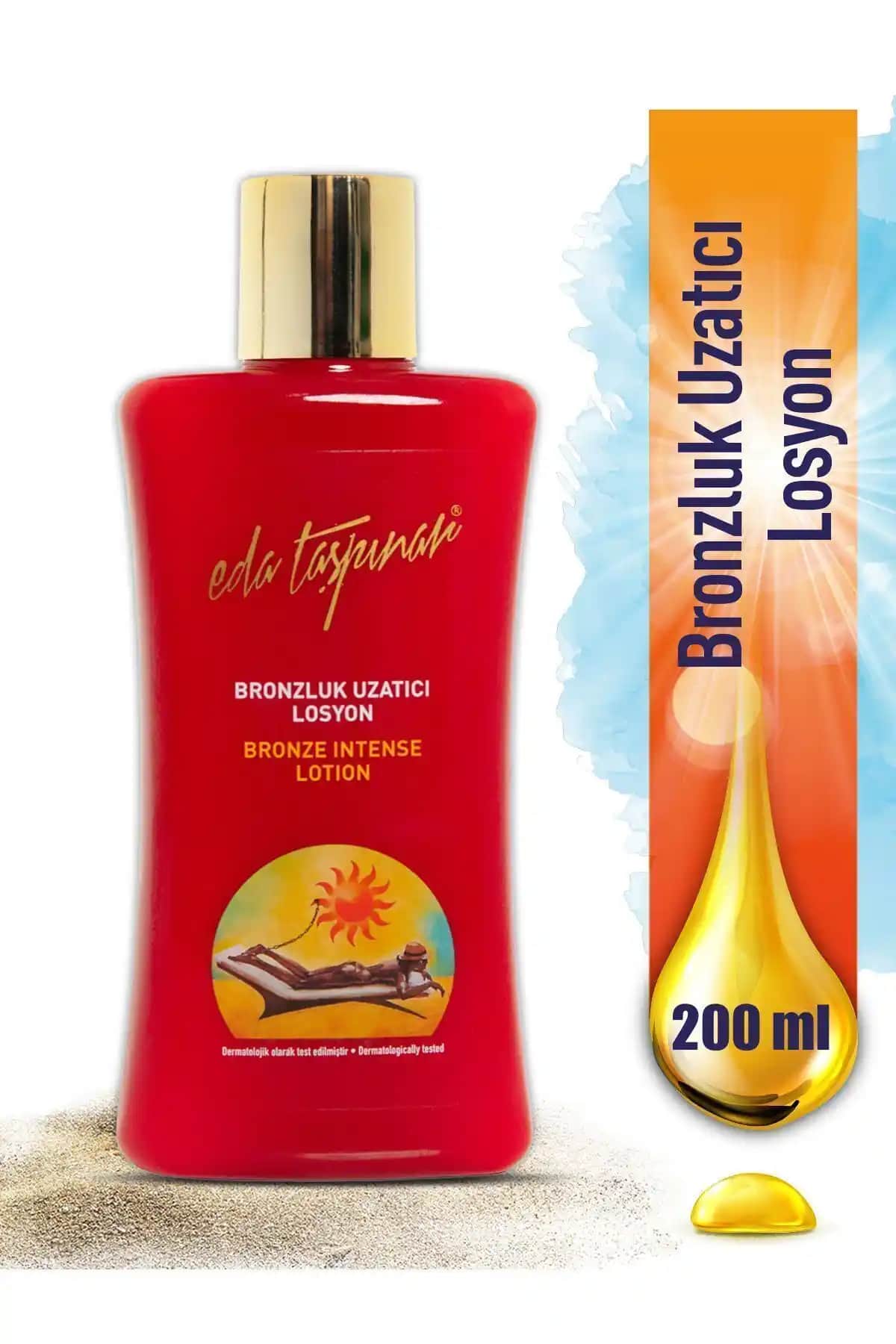 Eda Taşpınar Bronzing Losyonu Güneş Koruyucu ve Nemlendirici 200 ml