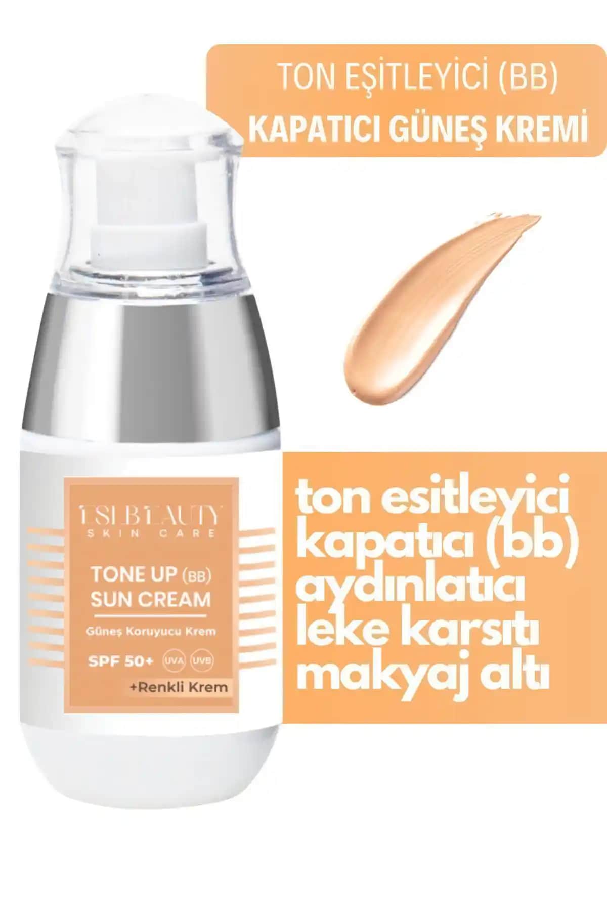 Eslbeauty Ton Eşitleyici 50 SPF+ Güneş Kremi: Yüksek Koruma ve Doğal Parlaklık Sağlar