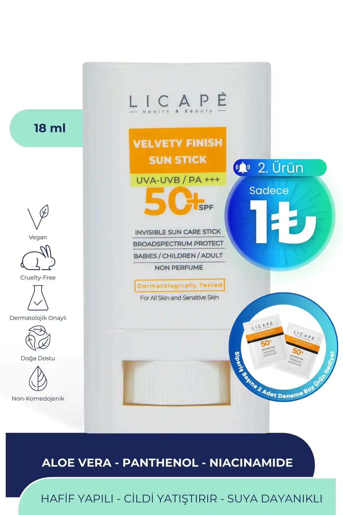 Licape Yüksek Koruma Güneş Kremi: Tüm Ciltler İçin Güçlü ve Pratik Koruma