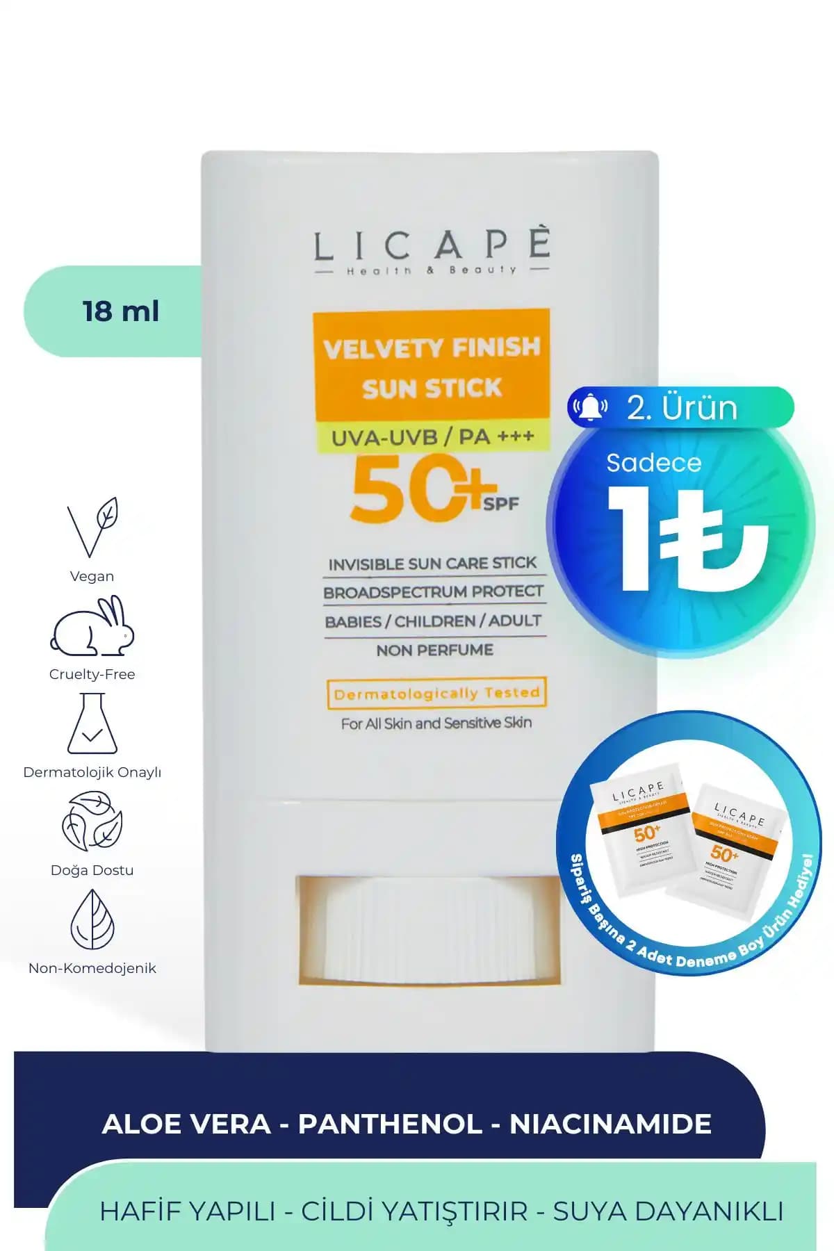 Licape Yüksek Koruma Güneş Kremi: Tüm Ciltler İçin Güçlü ve Pratik Koruma