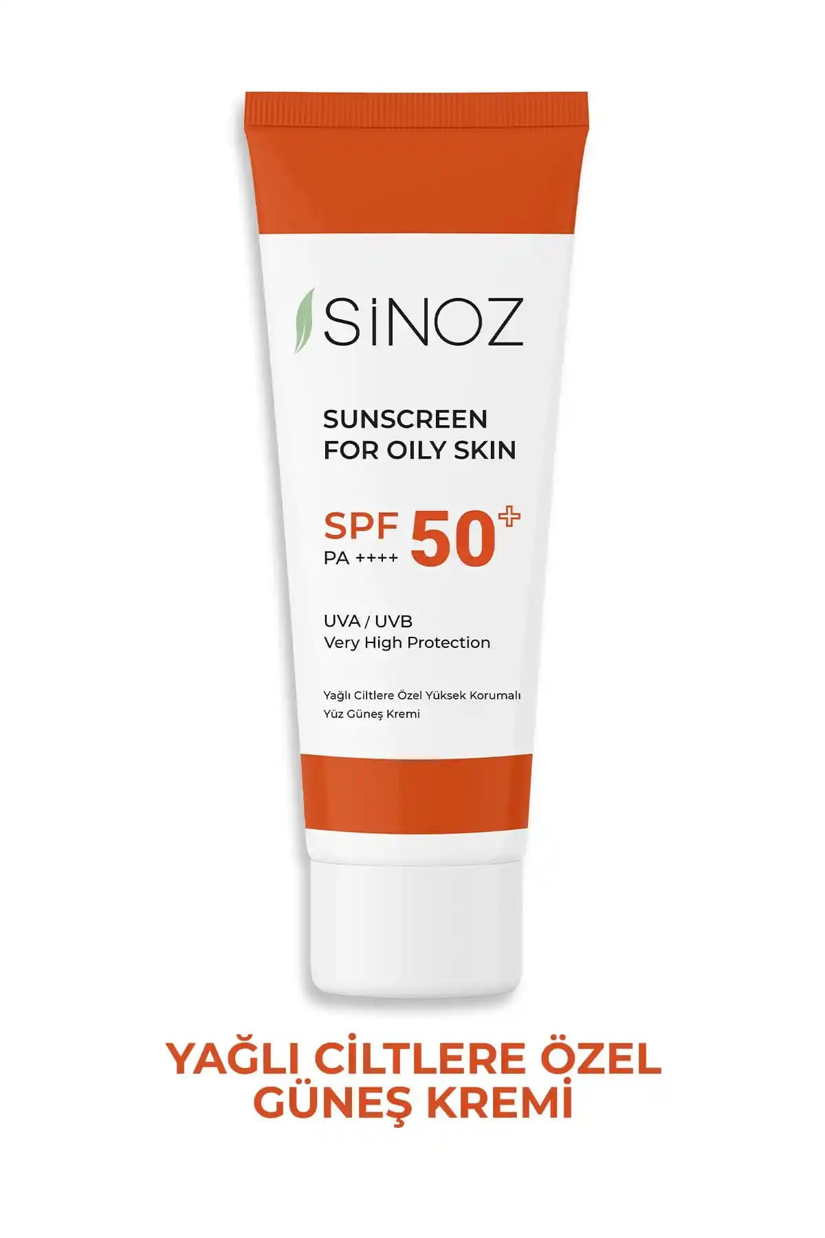 Sinoz SPF 50 Sebum Dengeleyici ve Aydınlatıcı Güneş Kremi Karma ve Yağlı Ciltler İçin