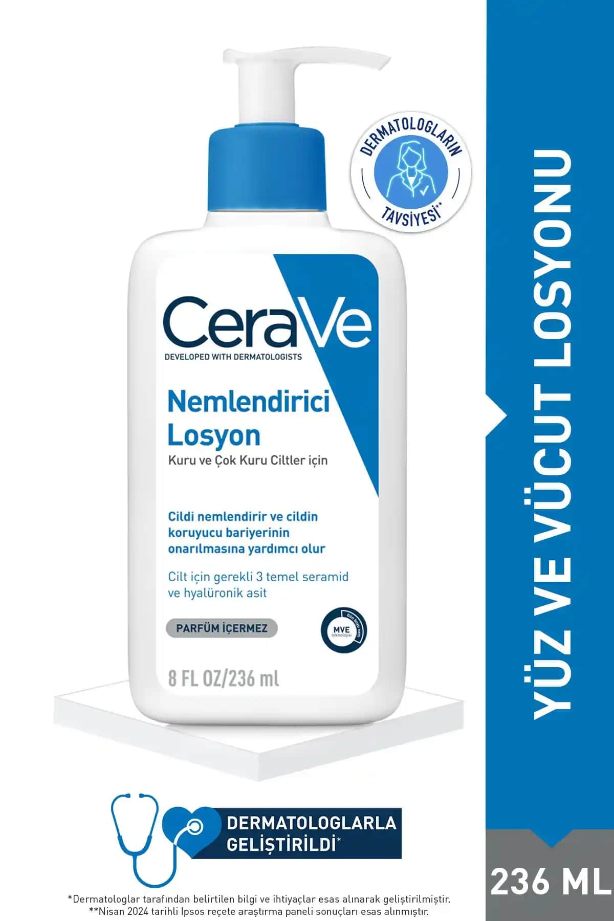 CeraVe Nemlendirici Losyonu: Kuru ve Hassas Ciltler İçin Güçlü Nemlendirme Çözümü