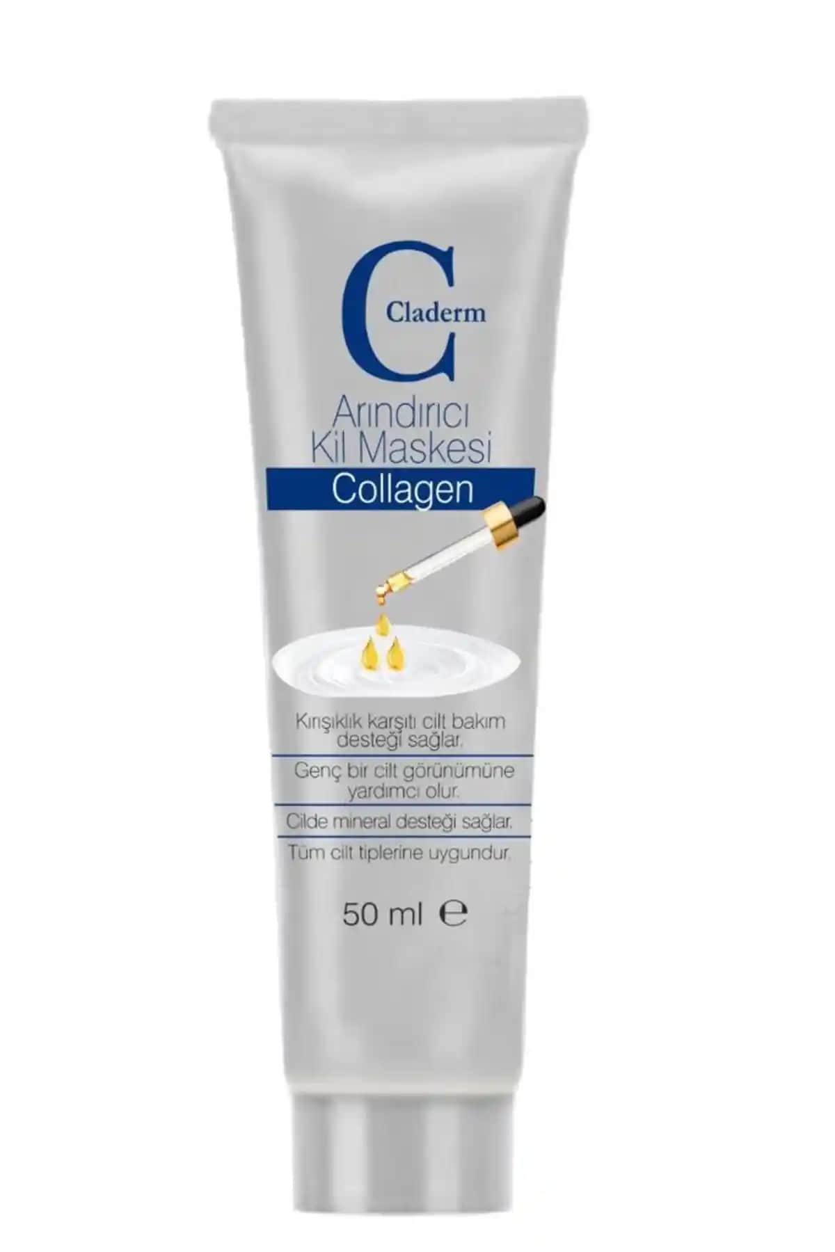 Claderm 50 ml Kil Maskesi ile Cilt Temizliği ve Sıkılaştırma Çözümü