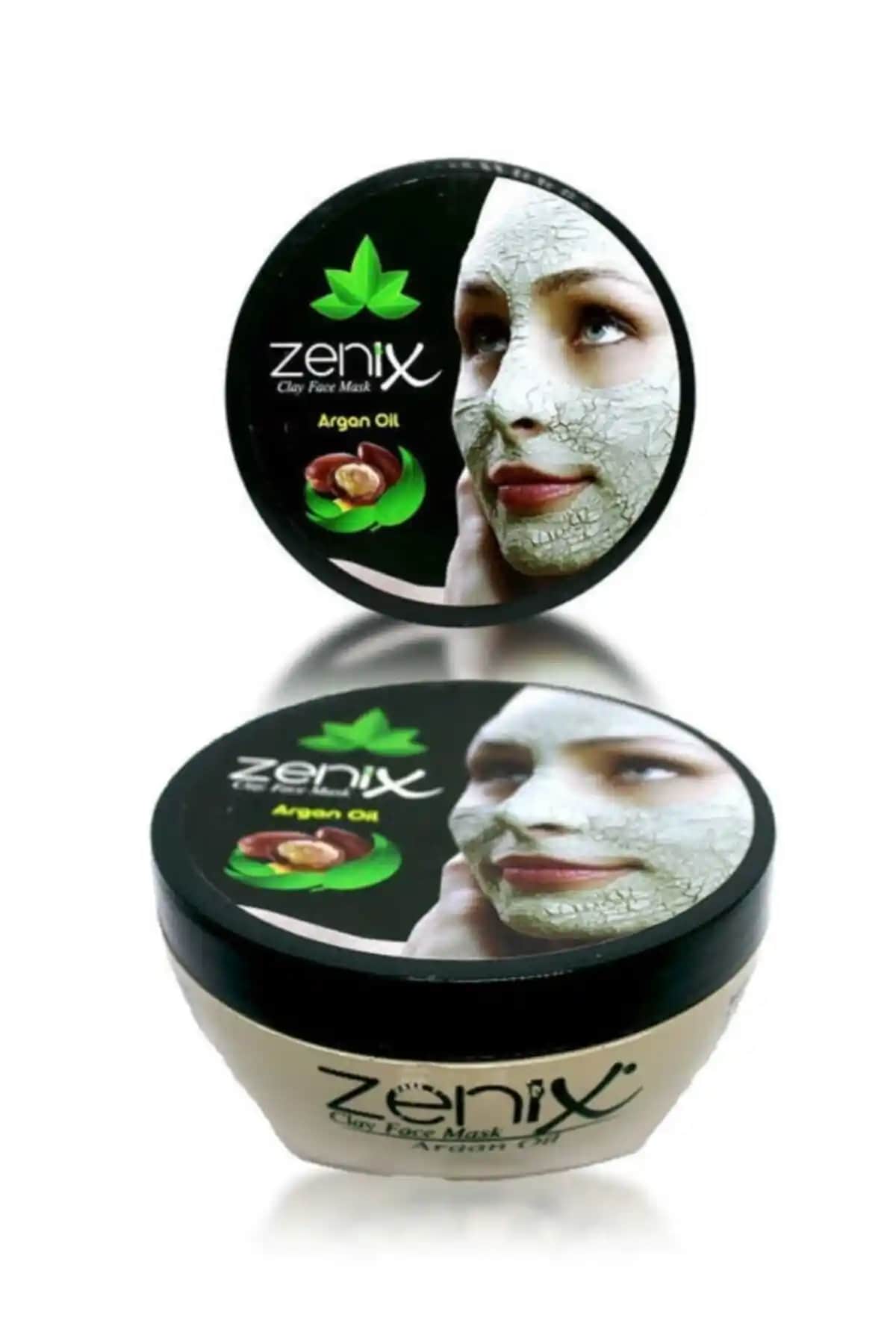 Zenix Argan Yağı Özlü Killi Yüz Maskesi: Yağlı Ciltler İçin Doğal Temizlik ve Canlandırıcı Bakım