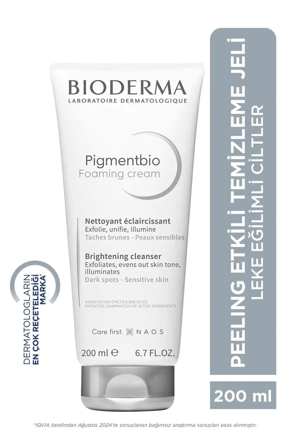 Bioderma Pigmentbio Foaming Cream: Hassas Ciltler İçin Temizleme ve Leke Karşıtı Çözüm