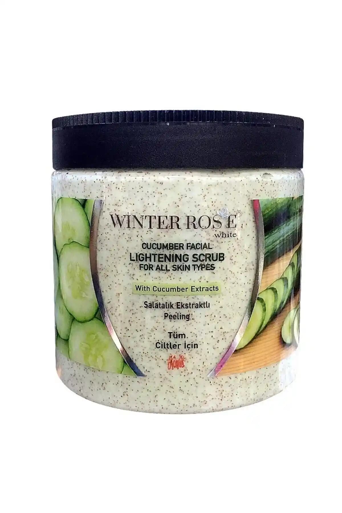 Winter Rose Yüz Peeling Salatalık 500 Gr: Hassas ve Tüm Cilt Tipleri İçin Doğal Temizlik Çözümü