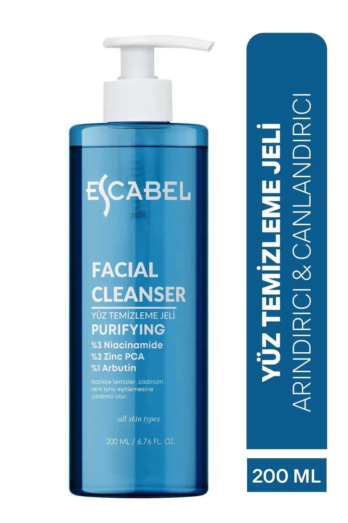 Escabel Arınlandırıcı Canlandırıcı Yüz Temizleme Jeli ile Sağlıklı ve Canlı Bir Cilt Deneyimi