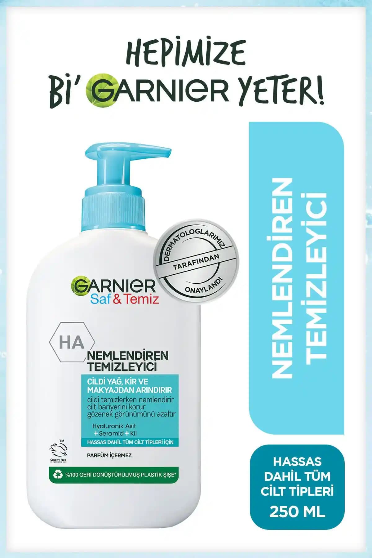Garnier Saf ve Temiz Nemlendiren Temizleyici Ürün Özellikleri ve Kullanım Rehberi