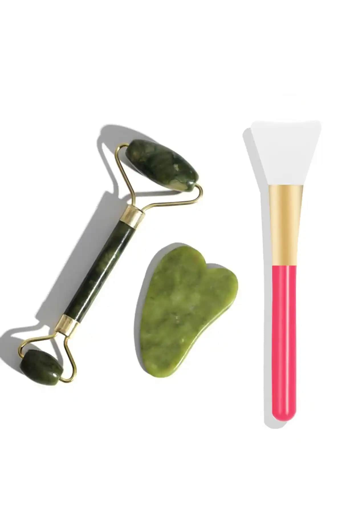 MUJGAN 3'lü Cilt Bakım Seti: Doğal taşlarla yenilikçi güzellik ve bakım deneyimi