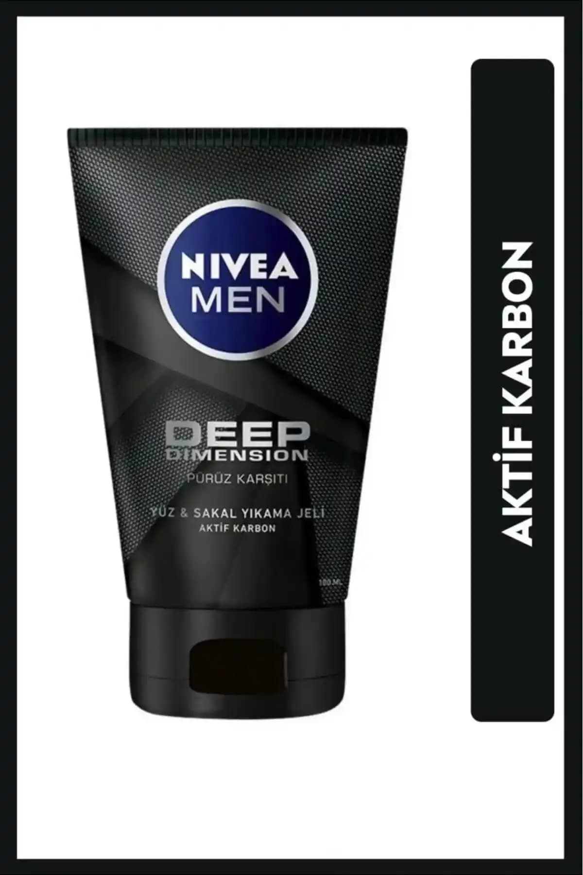 NIVEA MEN Deep Dimension Erkek Yüz ve Sakal Temizleme Jeli ile Günlük Bakım Rehberi
