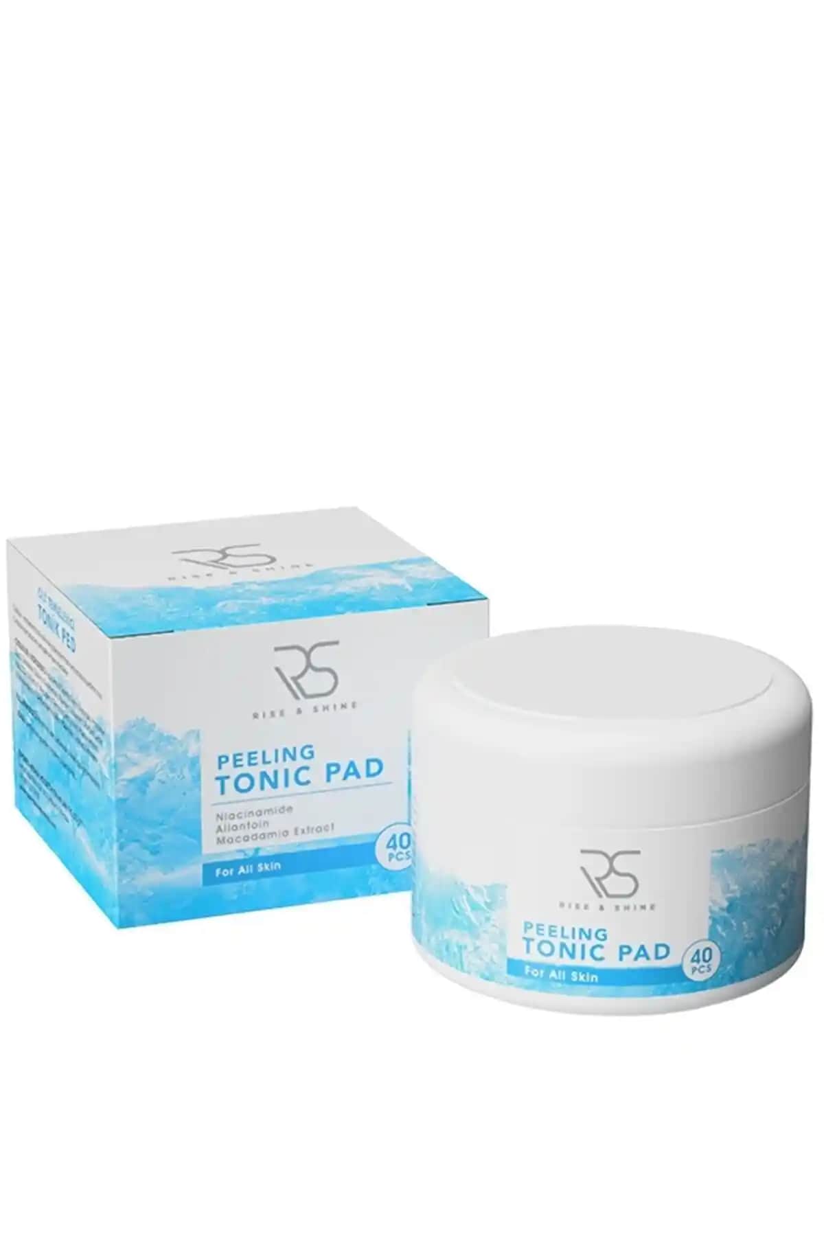 Rise and Shine Peeling Tonik Pad: Derinlemesine Temizlik ve Cilt Yenileme İçin Üstün Çözüm