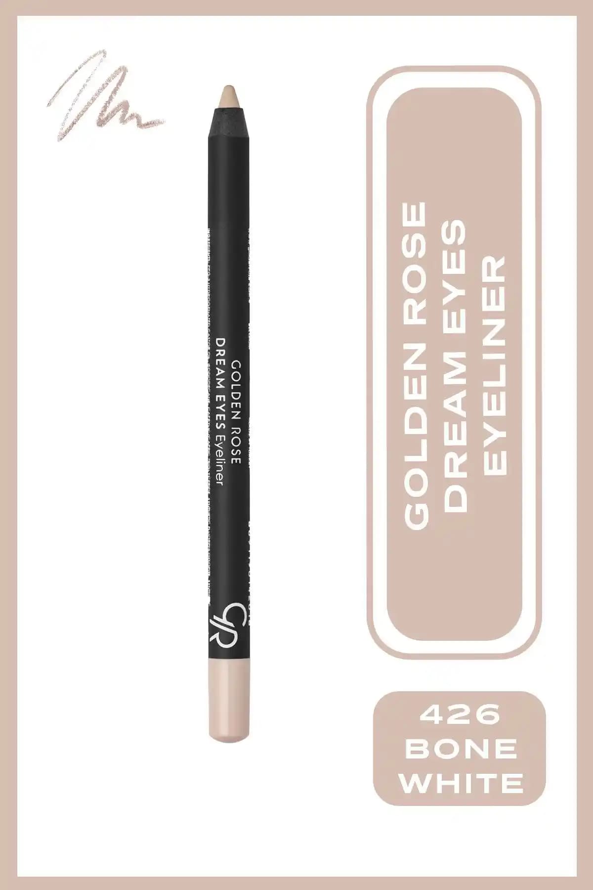 Golden Rose Dream Eyes Eyeliner No:426 Bone White ile Zarif ve Kalıcı Göz Makyajı Çözümü