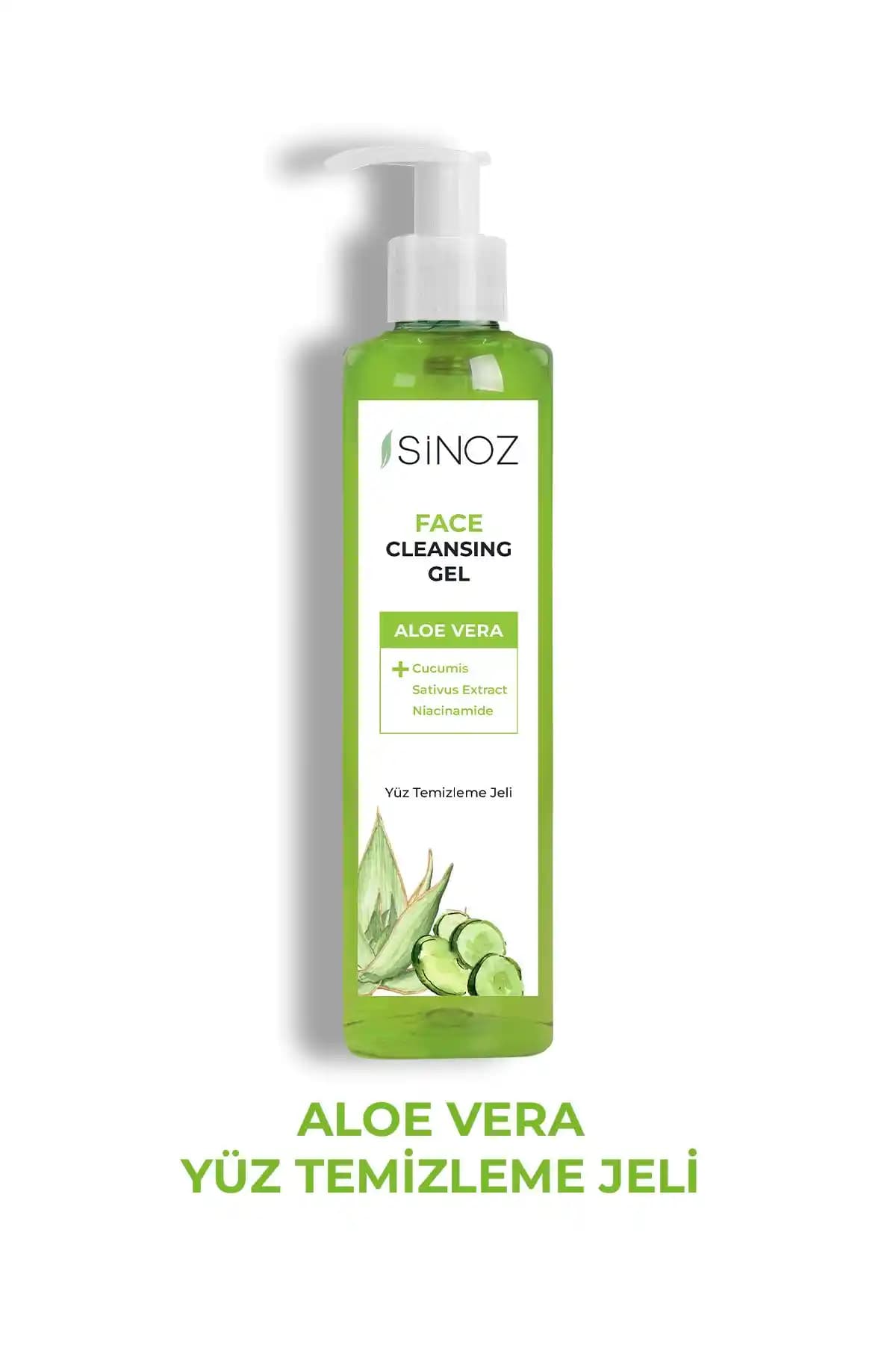 Sinoz Yüz Temizleme Jeli: Doğal ve Hassas Ciltler İçin Günlük Temizlik Çözümü