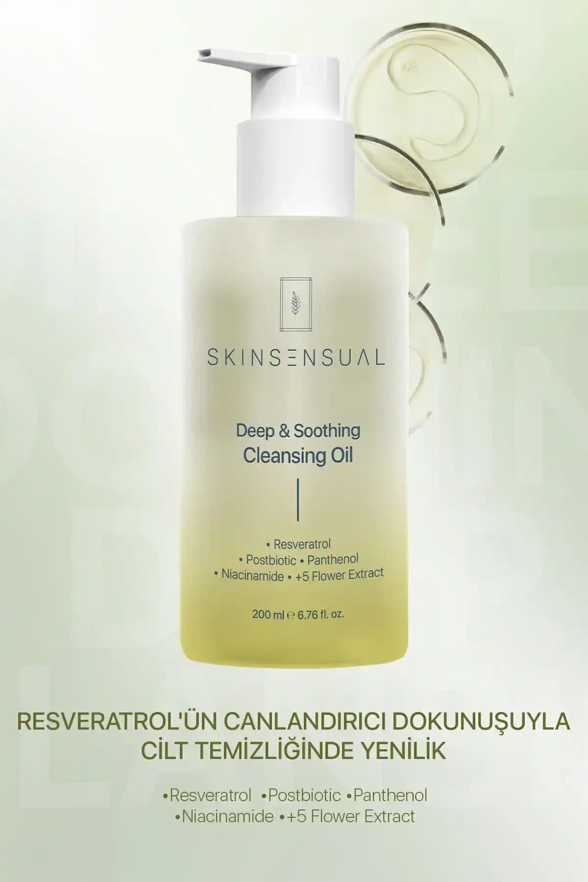 Skin Sensual Deep & Soothing Temizleme Yağı: Hassas Ciltler İçin Derinlemesine Temizlik